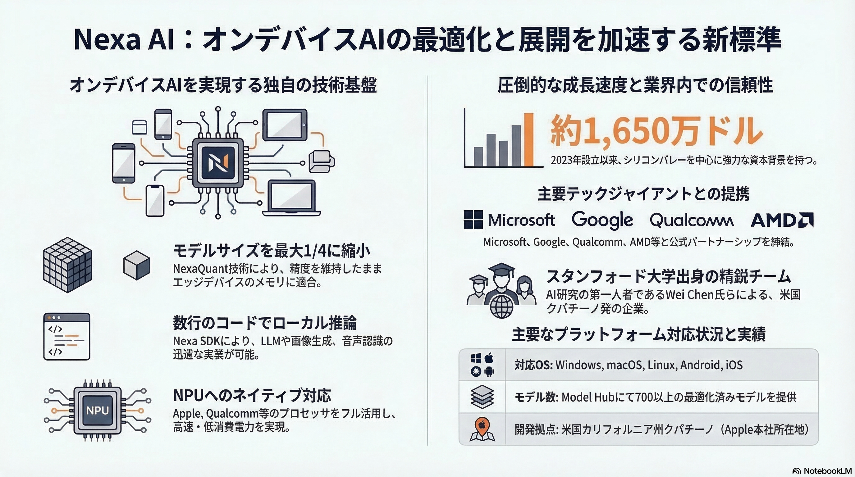 Nexa AI インフォグラフィック