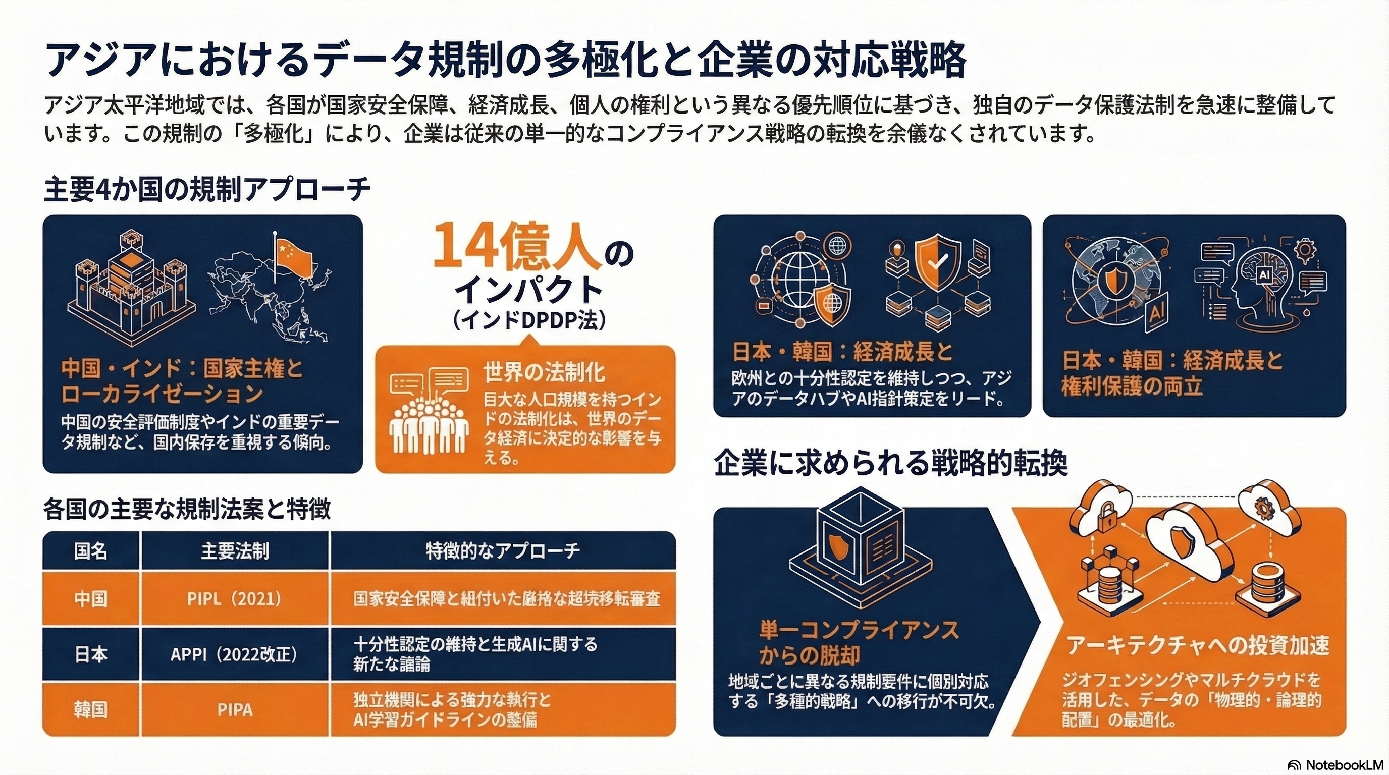 広がるデータ主権と「ローカル・ファースト」の考え方 - アジア――多極化するデータ規制の最前線 - 章扉