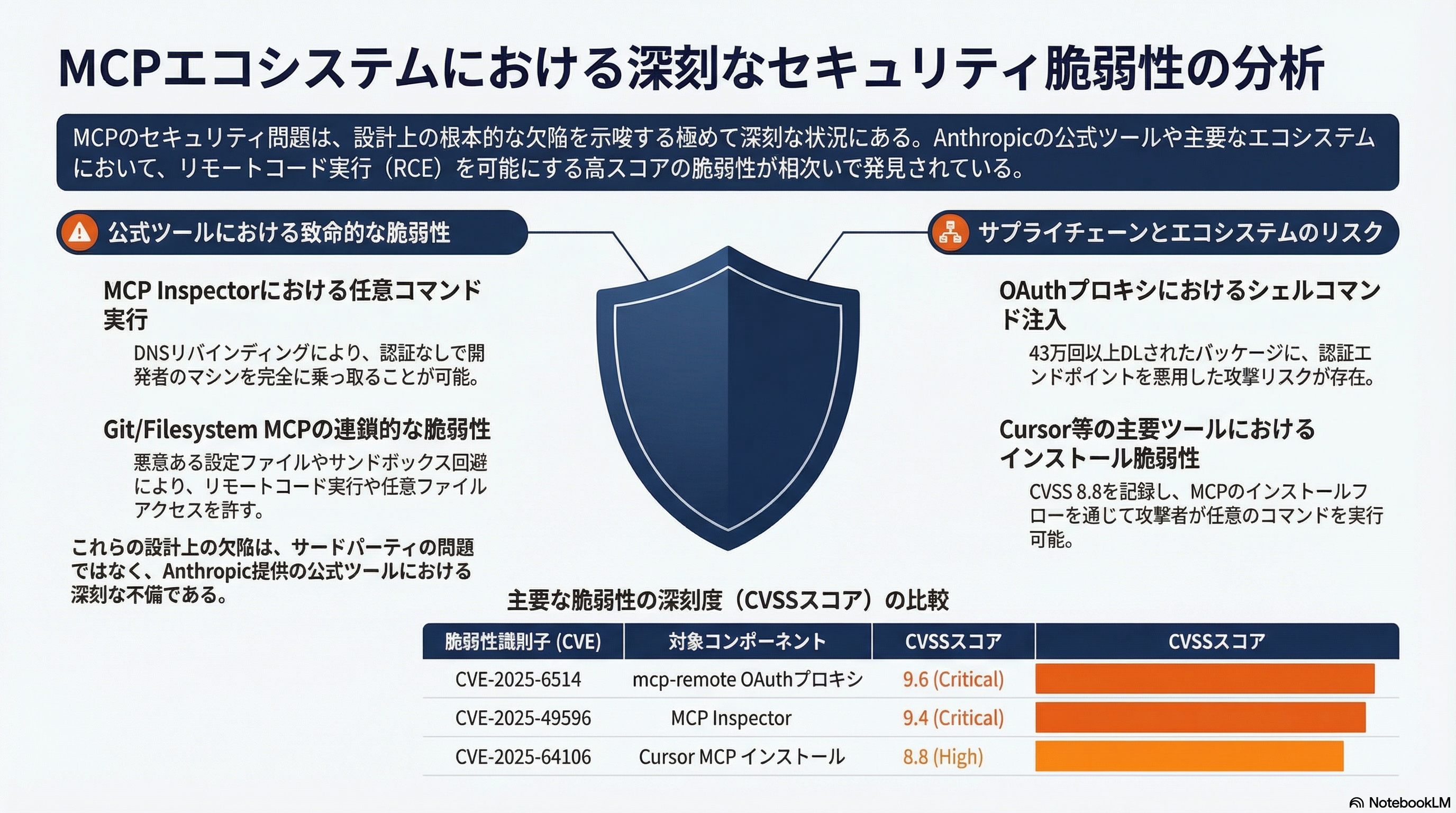シリコンバレーで叫ばれる「MCP is Dead」 - 深刻すぎるセキュリティ脆弱性——CVEの連鎖 - 章扉