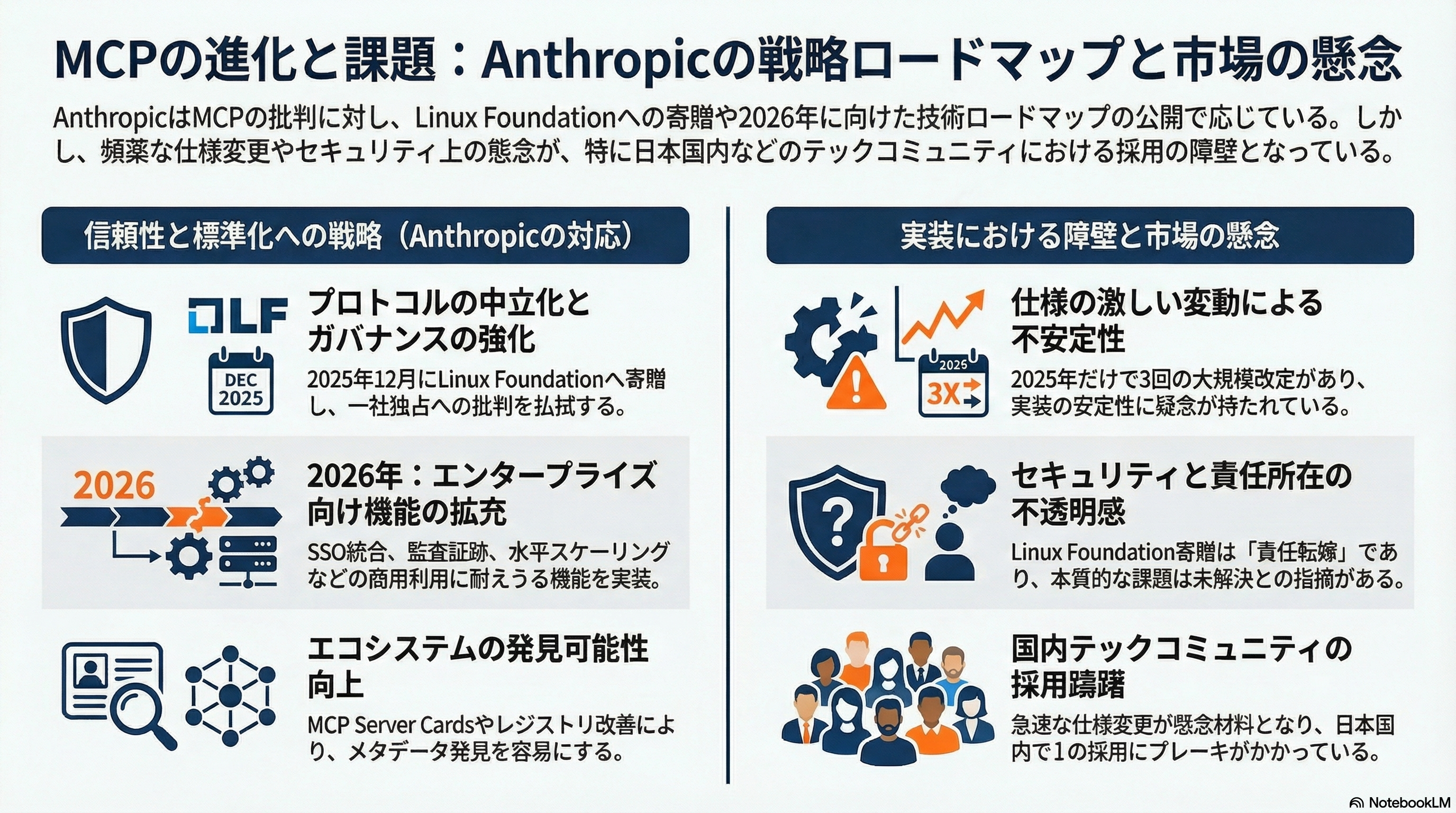 シリコンバレーで叫ばれる「MCP is Dead」 - Anthropicの対応——ロードマップと限界 - 章扉