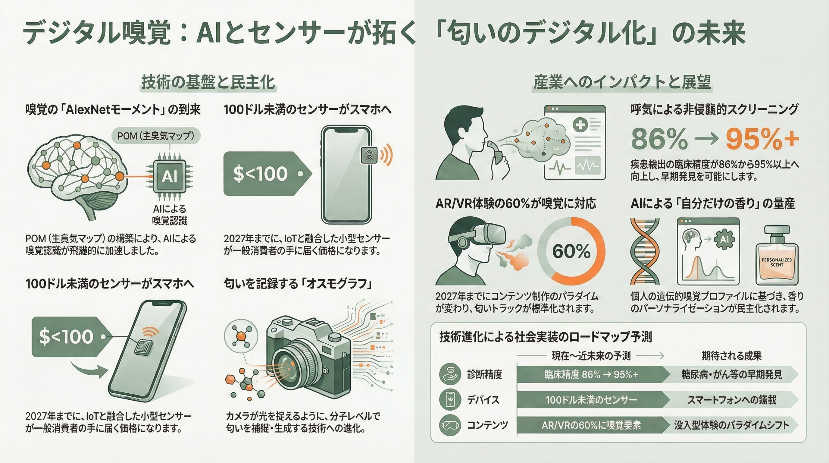 香りのスタートアップ Osmo、Koniku、Aromyx、Moodify、OVR Technology、アロマビット - 将来の展望 - 章扉