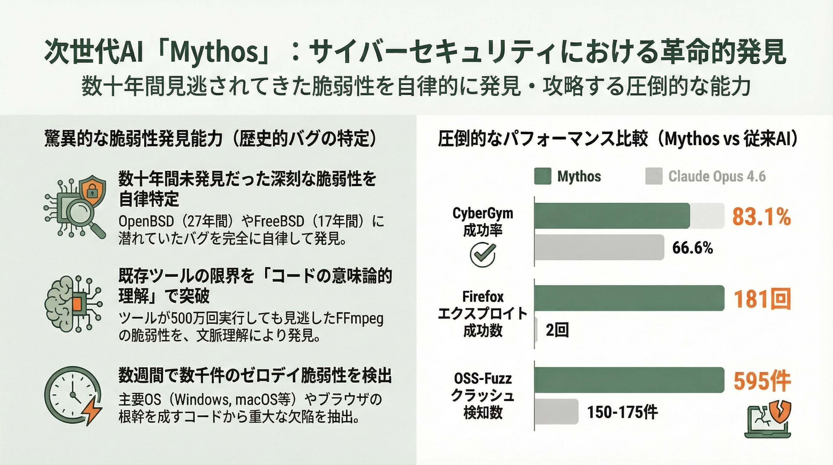 ついに発表、Anthropic Claudeの新モデル「Mythos（ミトス）」 - 2. ベンチマーク性能――すべての記録を塗り替える - 章扉
