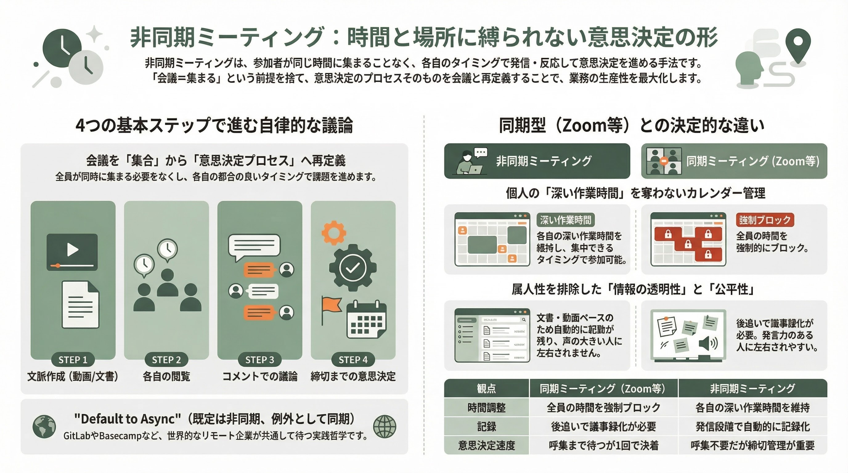 シリコンバレーが注目「非同期ミーティング」とは - 1. はじめに ― なぜ今「非同期ミーティング」なのか - 章扉