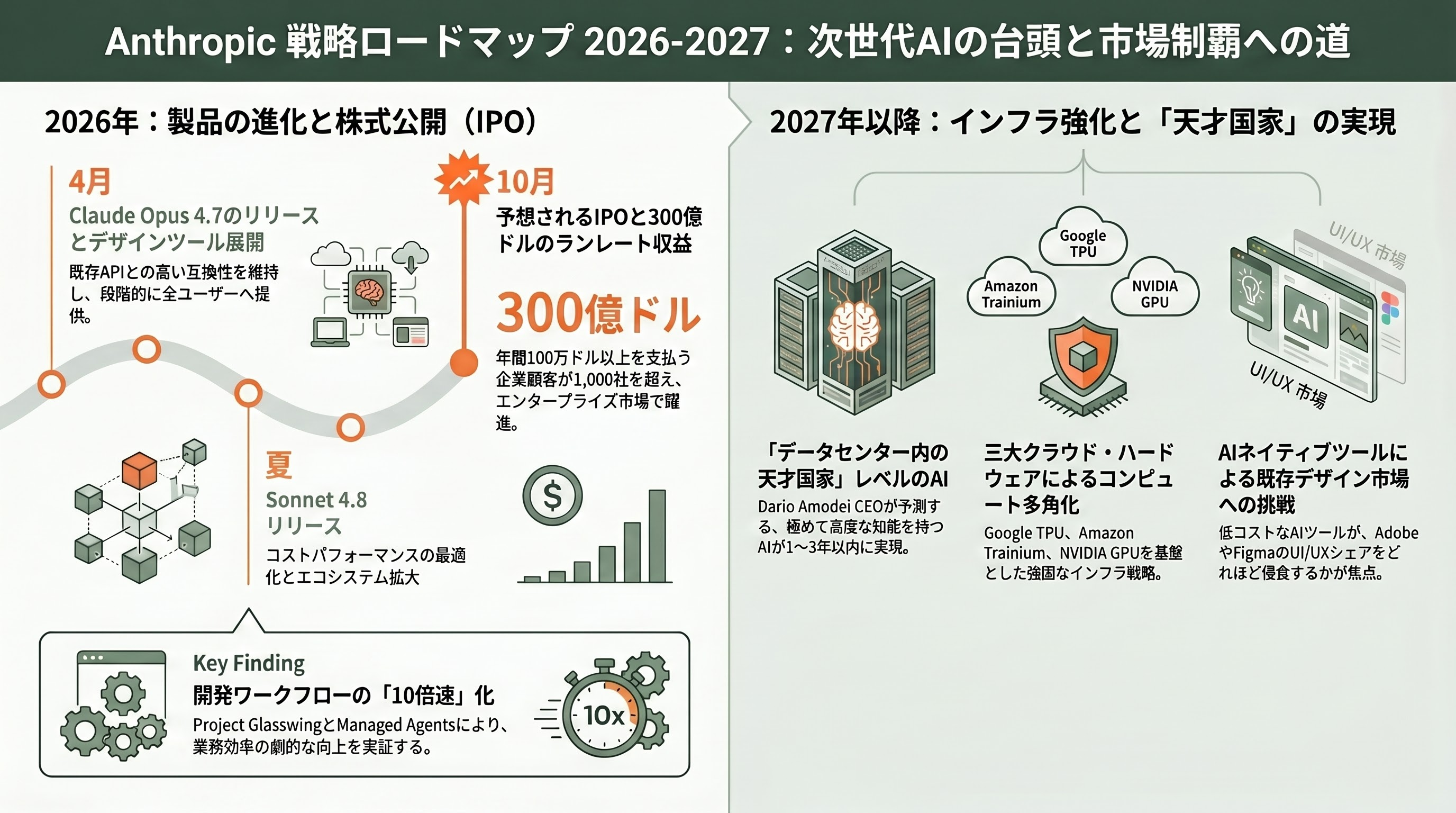 Claude Opus 4.7と新デザインツール「Project Prism / Claude Design Studio」 一部プランでの200万トークンサポートとネイティブ・ビデオ・インプット（60fps対応） - 今後の展望：いつ、何が起こるのか - 章扉