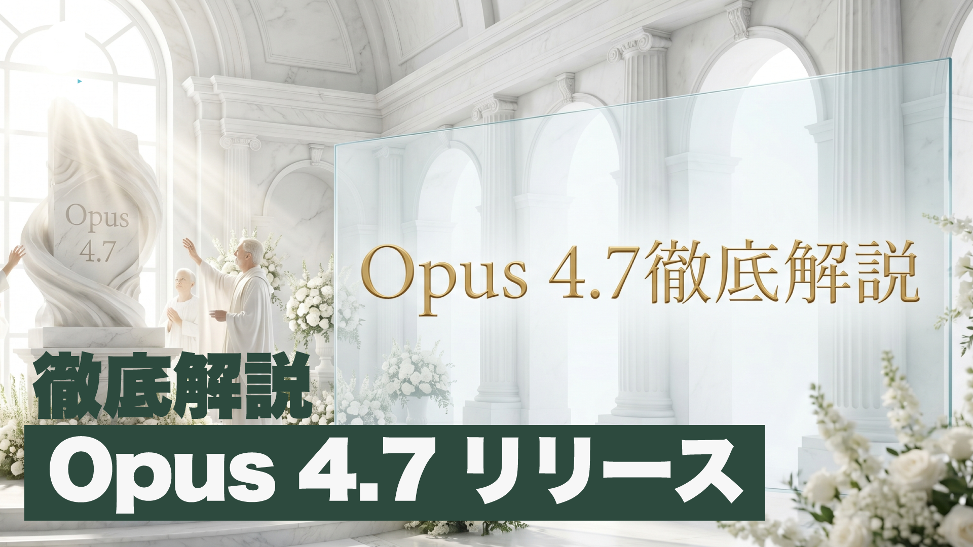 Claude Opus 4.7リリース。新機能をシリコンバレーテックエンジニアの視点で徹底解説