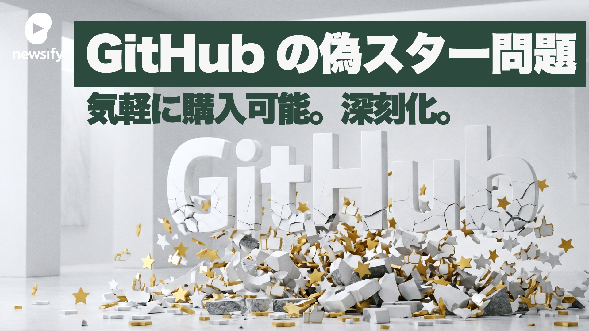 深刻化するGitHubの偽スター問題