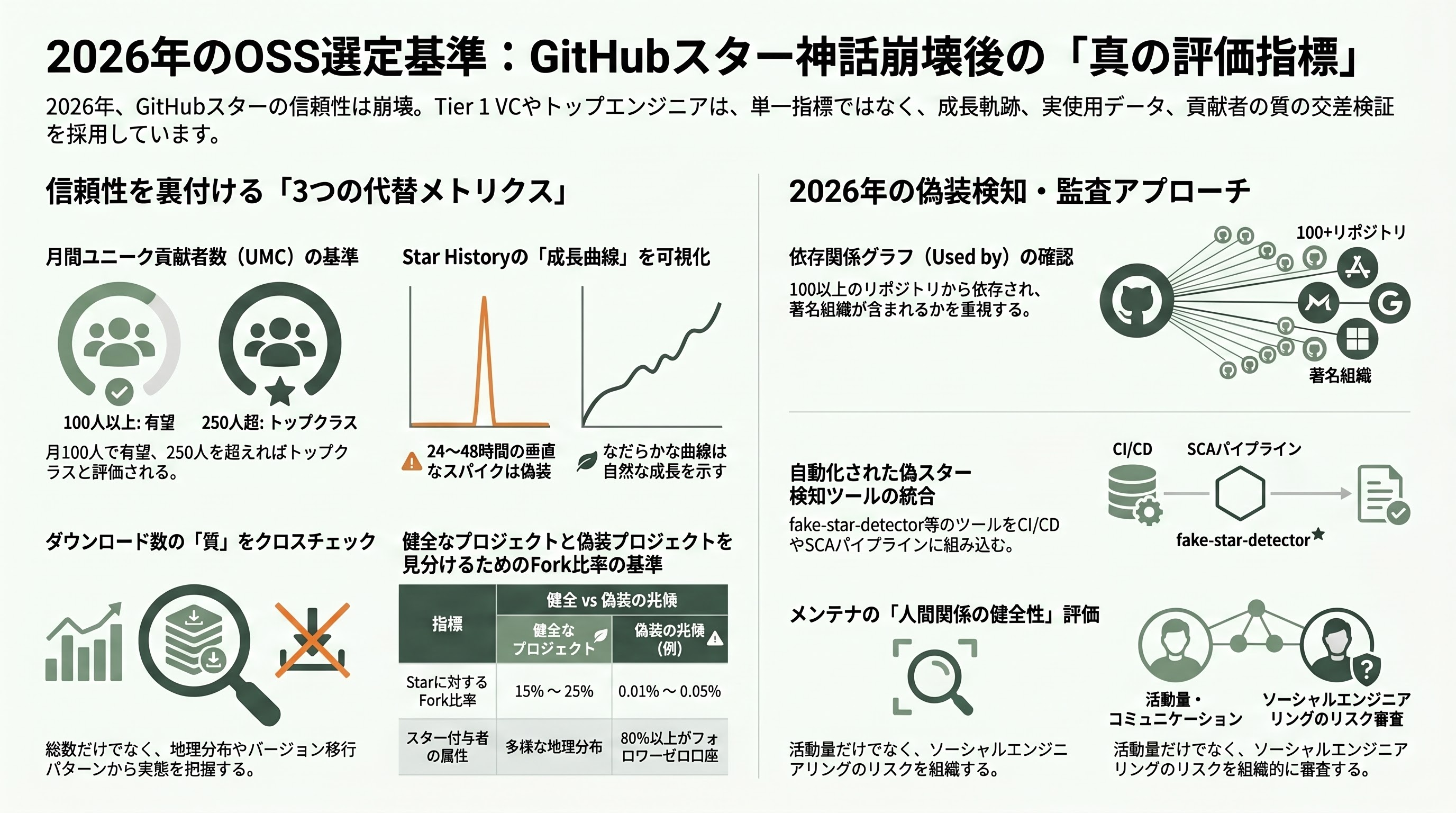 深刻化するGitHubの偽スター問題 章10