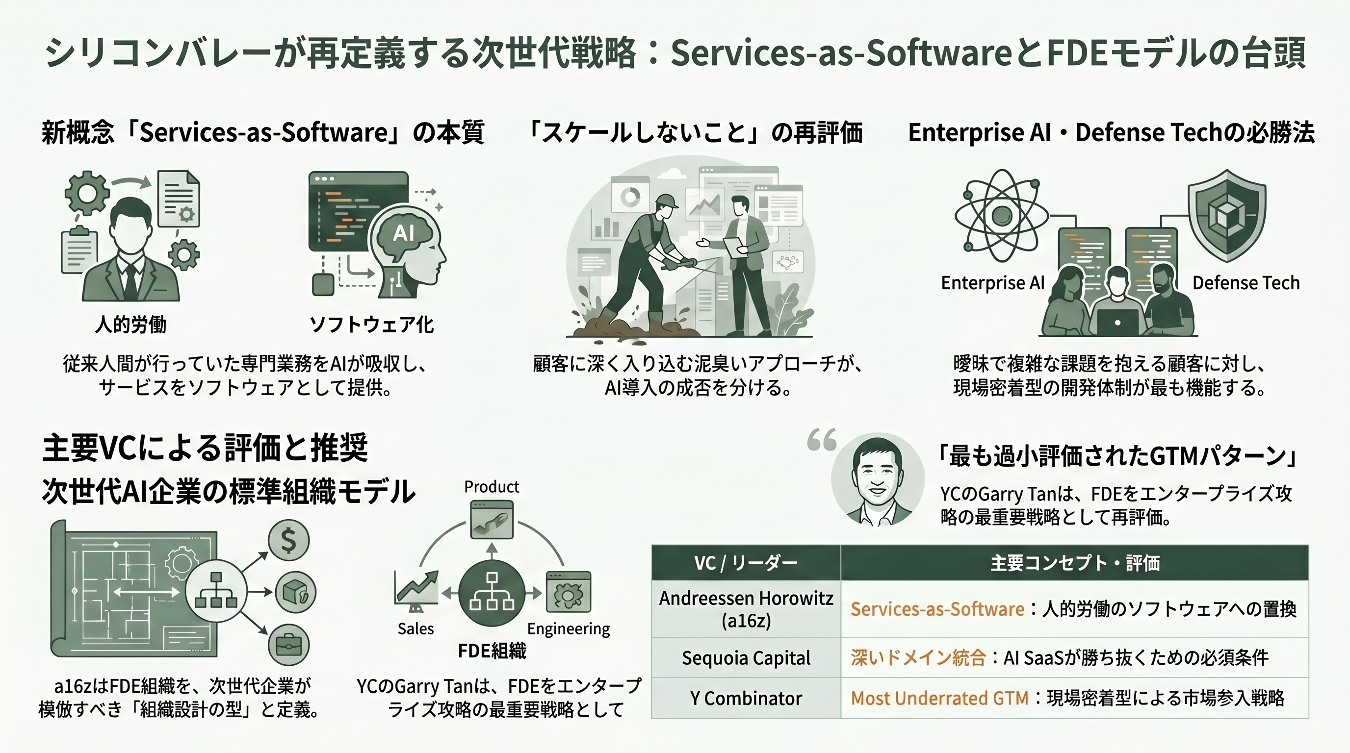 FDE（Forward Deployed Engineer：前線展開エンジニア）の実践 - 2. シリコンバレーVCの受け止め方：Services-as-Softwareの主役へ - 章扉