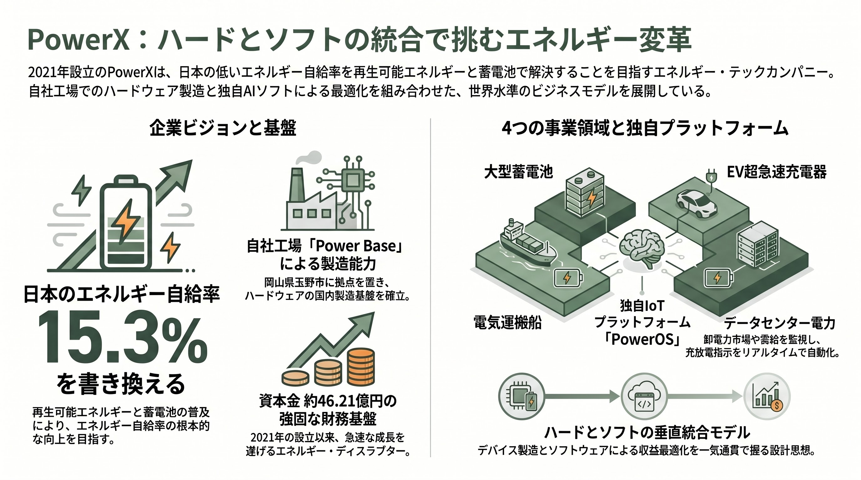 PowerX(パワーエックス)、日本発シリコンバレーが注目。ハードとソフトを融合させたエネルギー・ディスラプター - PowerXとは ― 「ハードとソフトの統合」で挑むエネルギー・ディスラプター - 章扉