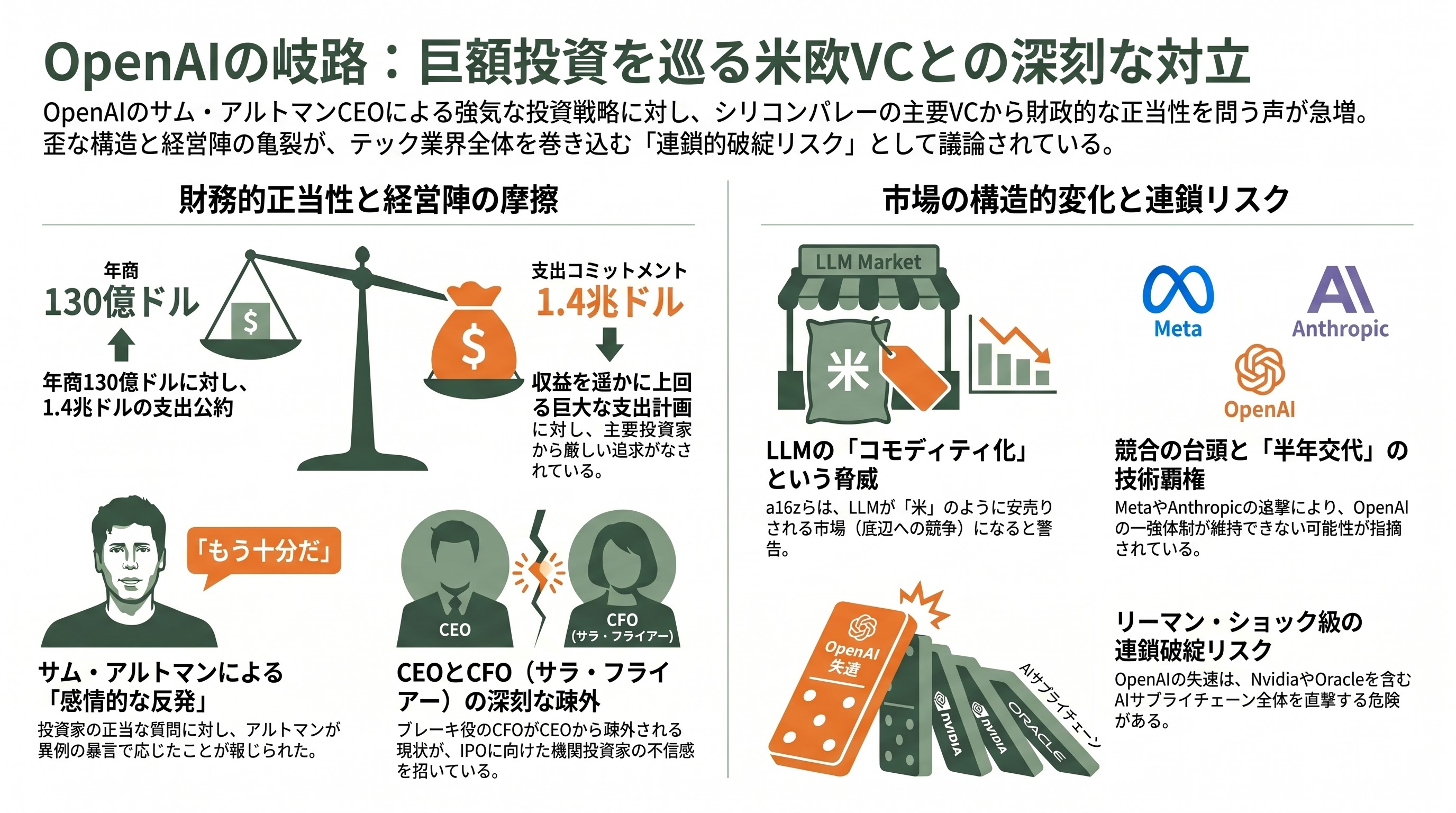 サム・アルトマンと対立。OpenAI最高財務責任者サラ・フライアー（Sarah Friar） - 米欧VCの視点 — 「シリコンバレーで最も重大な内部対立」をどう読んだか - 章扉