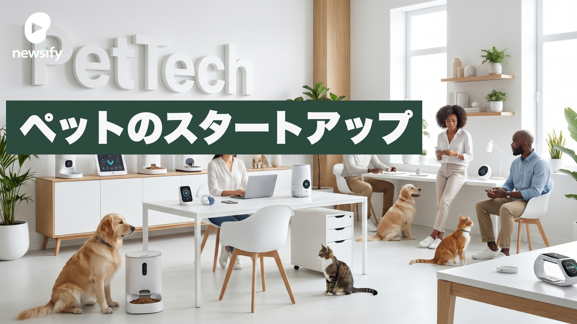 広がるペットのスタートアップ