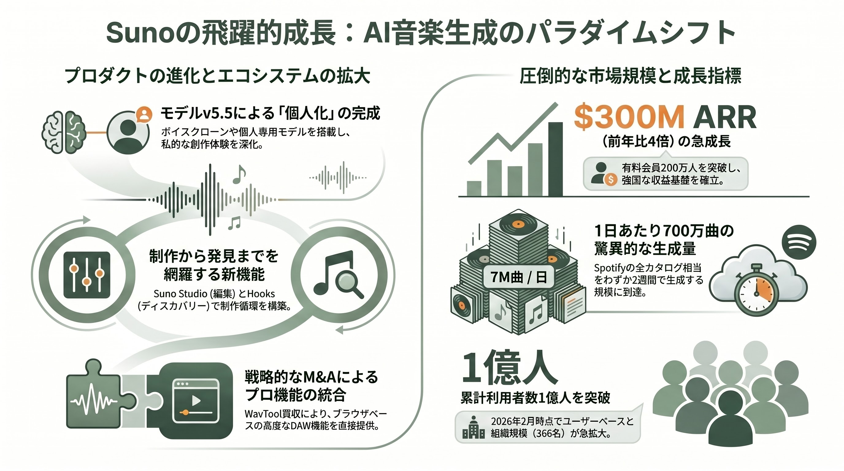 音楽生成AIのトップ、Suno CEO マイキー・シュルマン（Mikey Shulman） - 急成長したプロダクトと利用者基盤 - 章扉