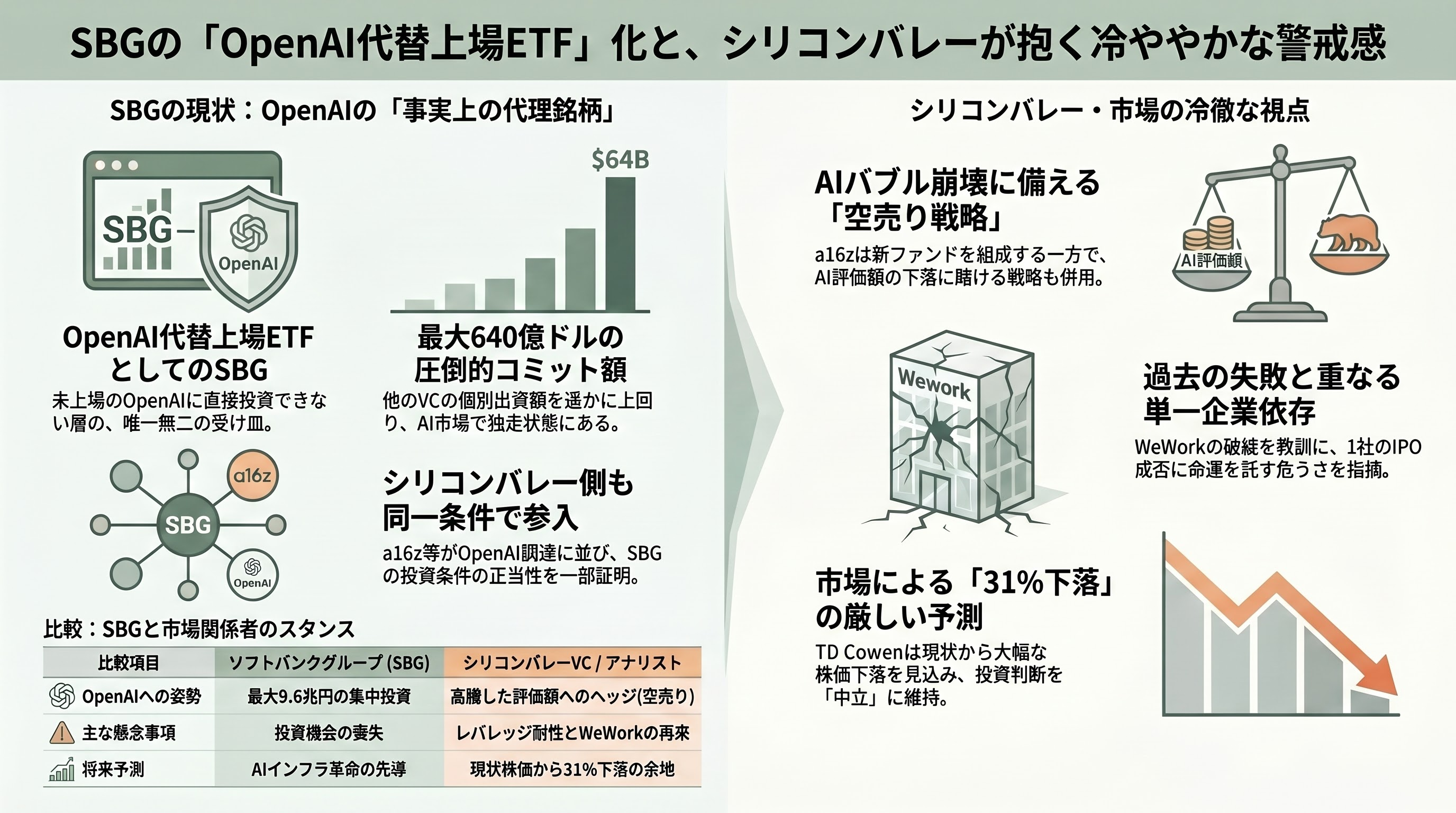 ソフトバンクG（TYO: 9984）、純利益5兆円超え。国内企業で過去最高 - シリコンバレーVCの受け止め、「もはやOpenAIの代替上場ETF」 - 章扉