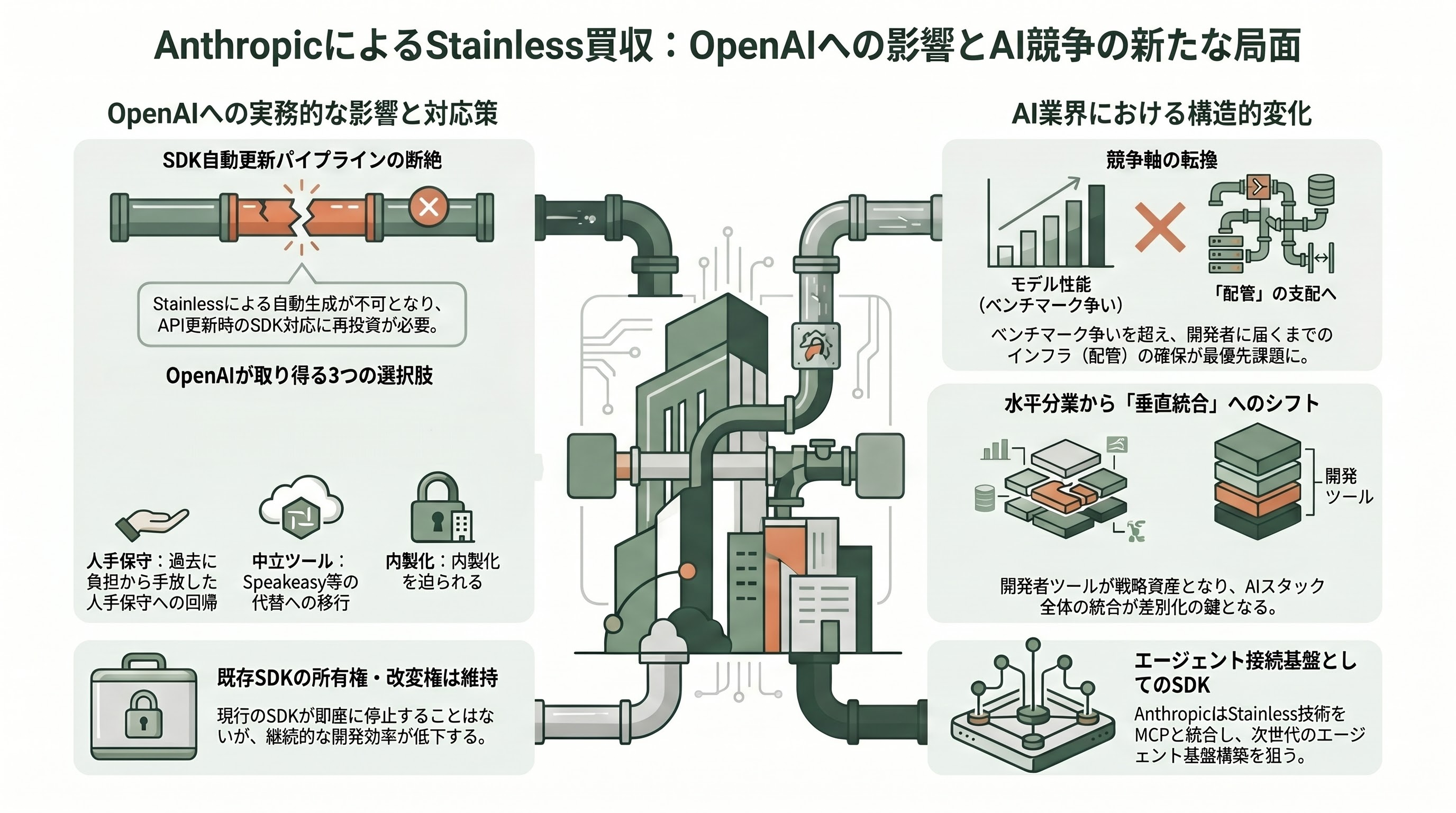 Anthropic、API仕様SDK自動生成のスタンダード、Stainless社買収を発表。CEO Alex Rattray（アレックス・ラトレイ）氏とは - シリコンバレーVCの受け止めとメディア報道 - 章扉