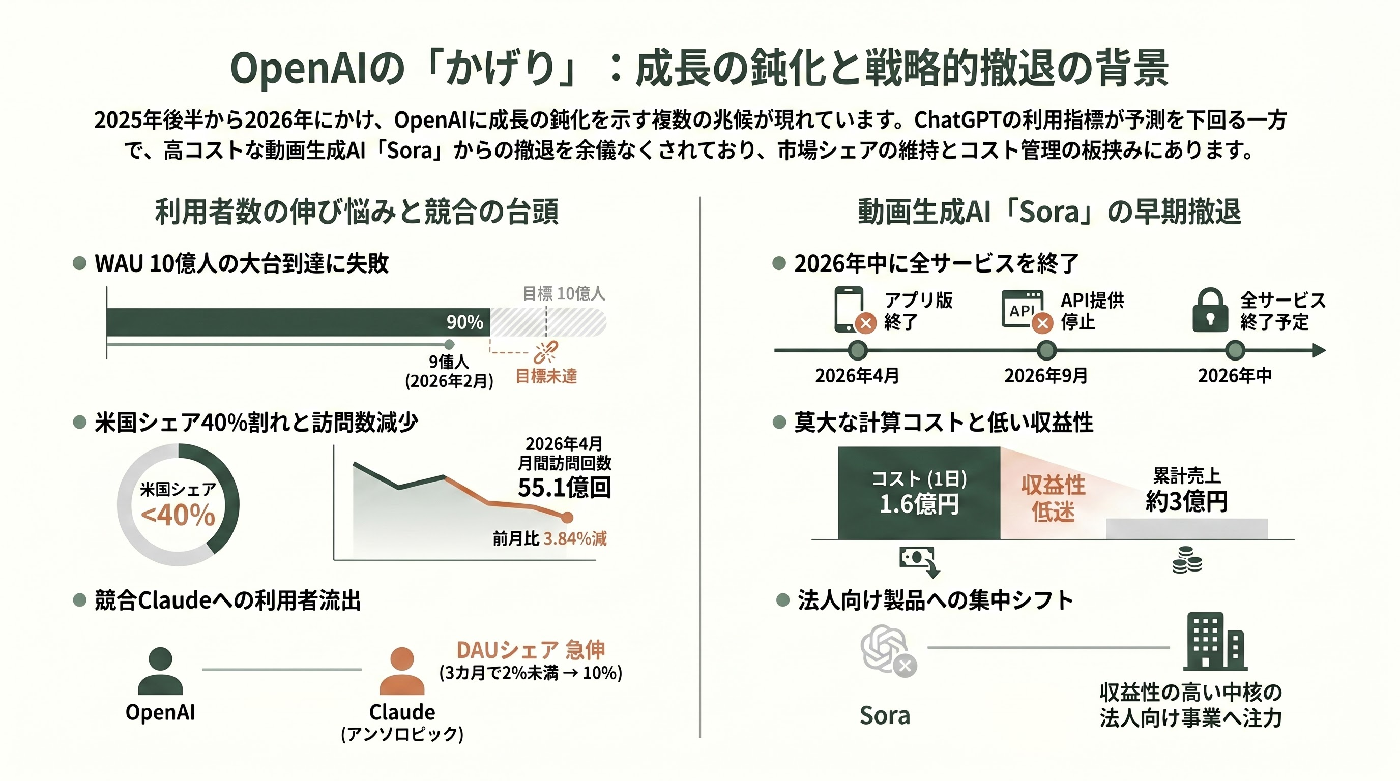 OpenAI早ければ明日22日にも上場申請。9月の上場目指し企業価値は8520億ドル（約135兆円）規模。ゴールドマン・サックスとモルガン・スタンレーがIPO申請手続き支援 - 競合アンソロピックの「初の四半期営業黒字」見込み - 章扉