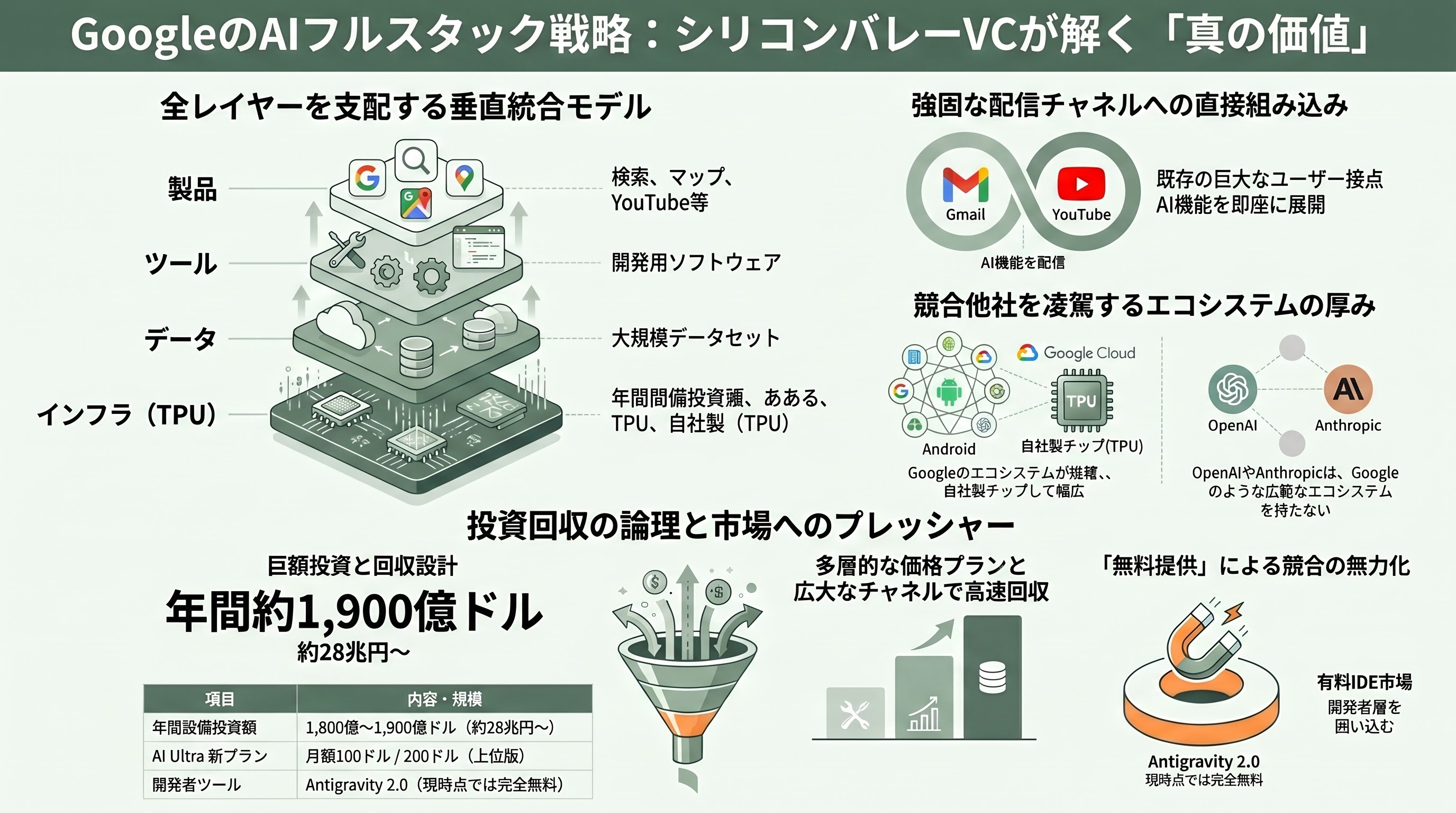 Google I/O開催。あらゆるインプットに対応した動画生成「Gemini Omni」を発表。Gemini 3.5 Proは来月にも登場予定。 - Wall Streetとアナリストの反応 - 章扉