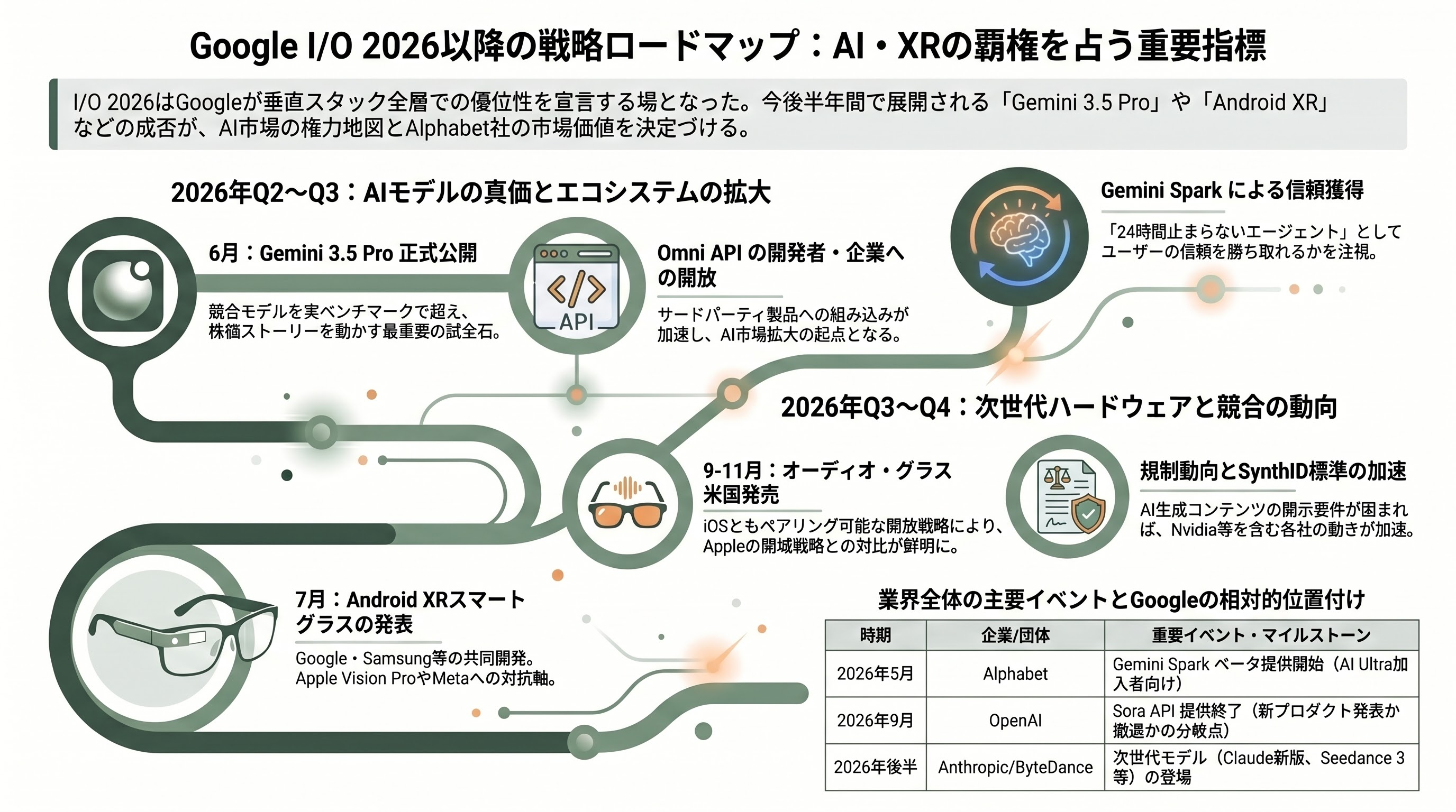 Google I/O開催。あらゆるインプットに対応した動画生成「Gemini Omni」を発表。Gemini 3.5 Proは来月にも登場予定。 - シリコンバレーVCの視点 — フルスタック戦略の本当の価値 - 章扉