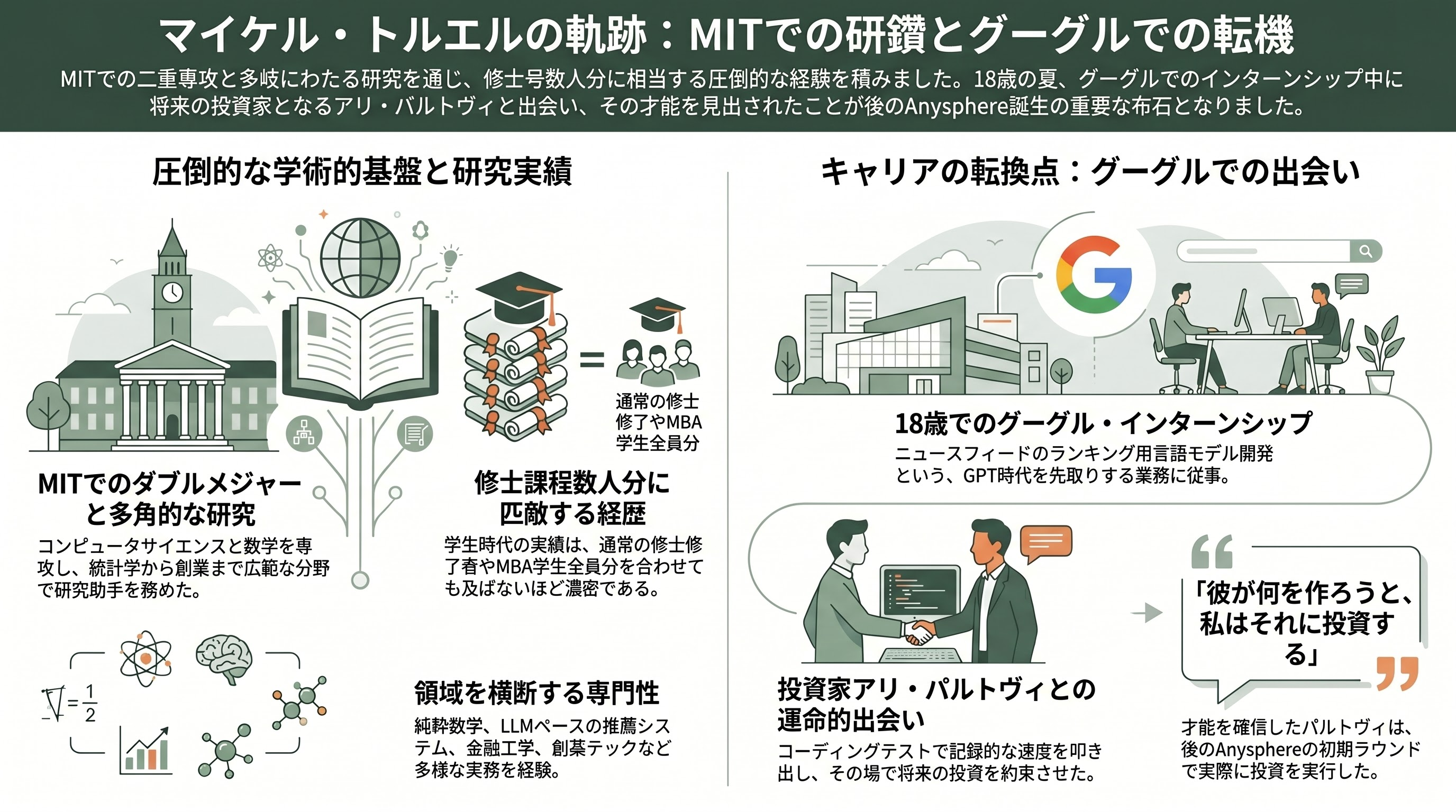 Cursorを提供するAnysphere CEO Michael Truell - ニューヨーク・ホレースマンで芽生えた天才性 - 章扉