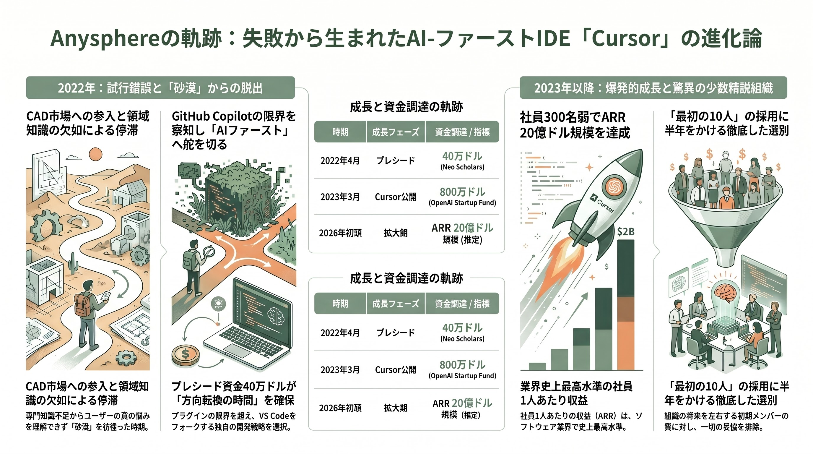 Cursorを提供するAnysphere CEO Michael Truell - MIT 入学と「人生を変えた」グーグル夏期インターン - 章扉