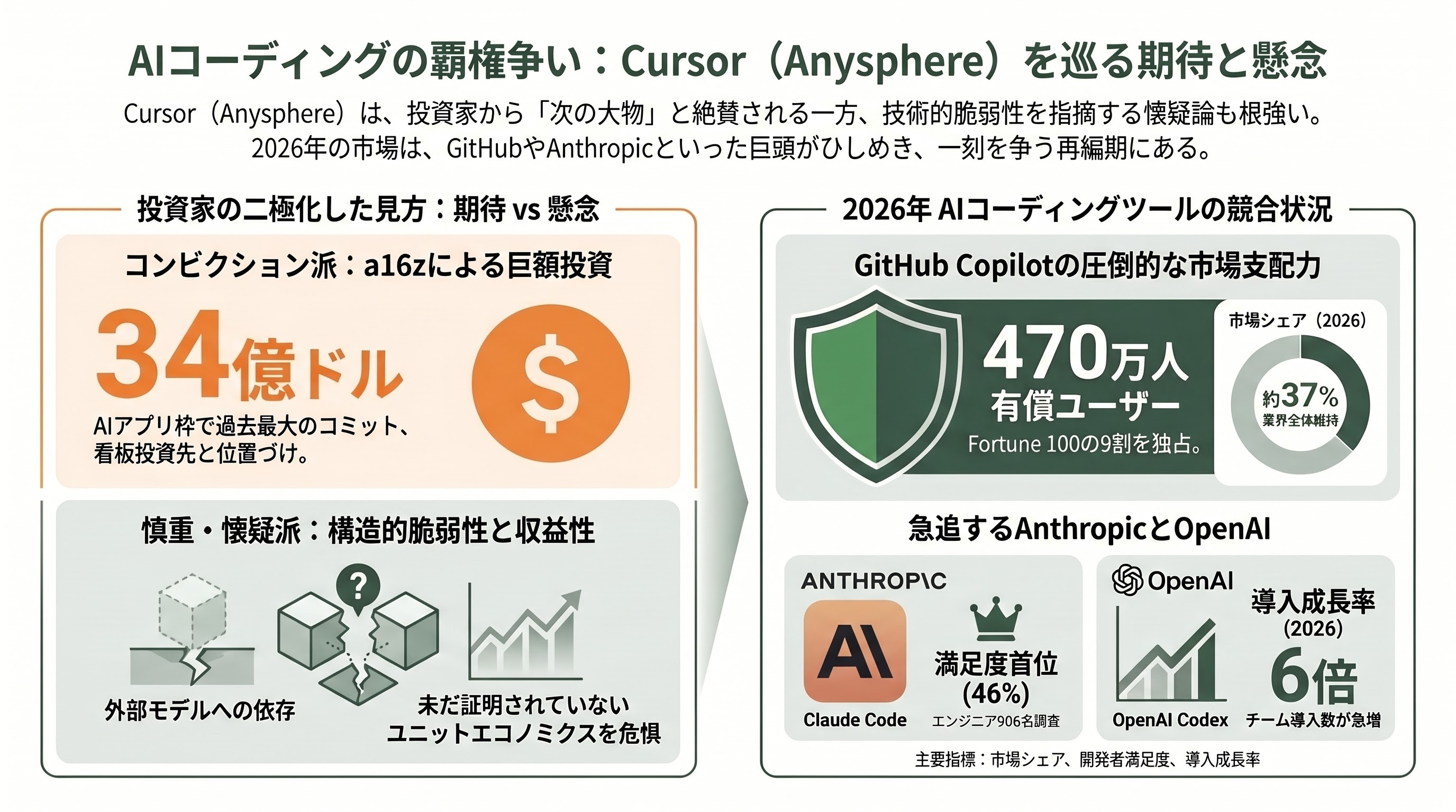 Cursorを提供するAnysphere CEO Michael Truell - $29.3B → $50B → $60B、半年で 2 倍化する評価額の謎 - 章扉