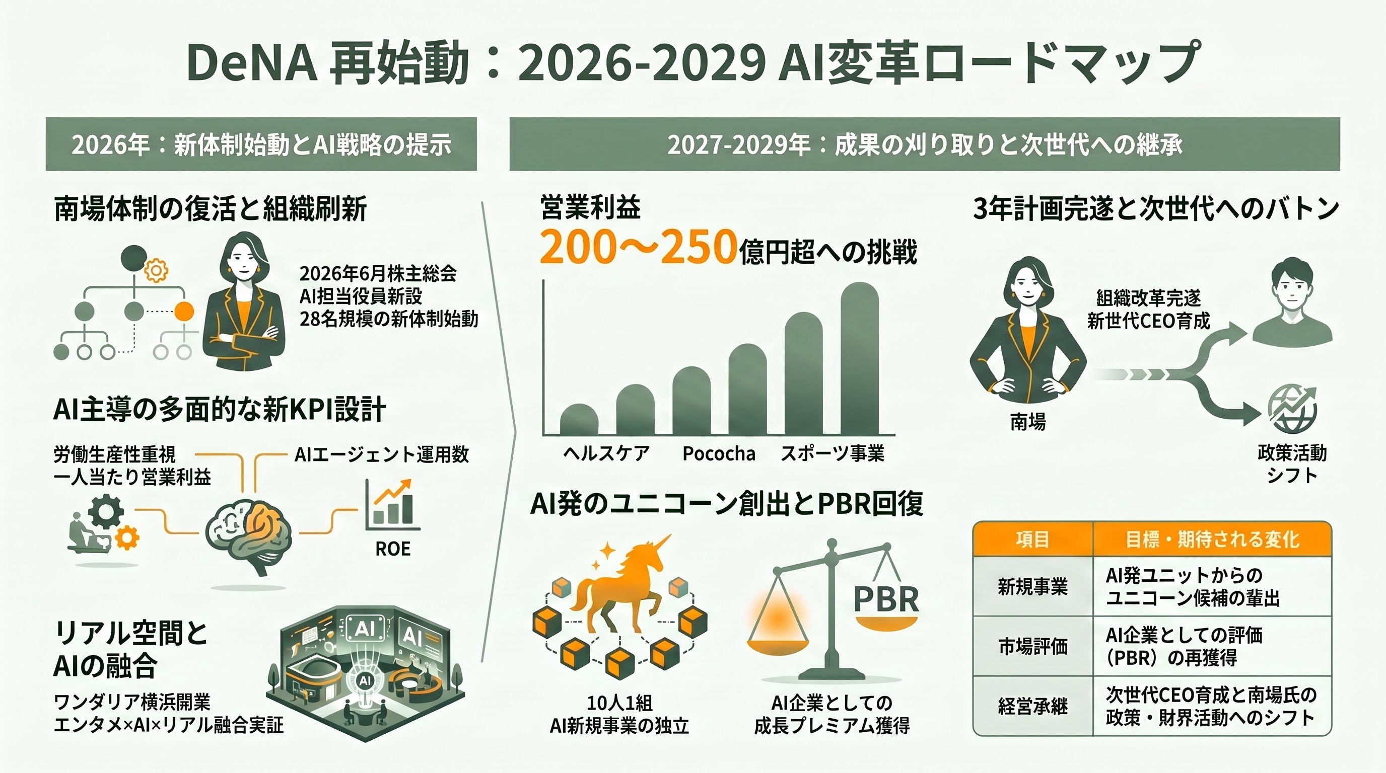 南場智子、DeNA代表取締役社長に復帰。AIによる産業革命にフルコミット。 - VC視点で読み解く――3年で何を成し遂げるべきか - 章扉