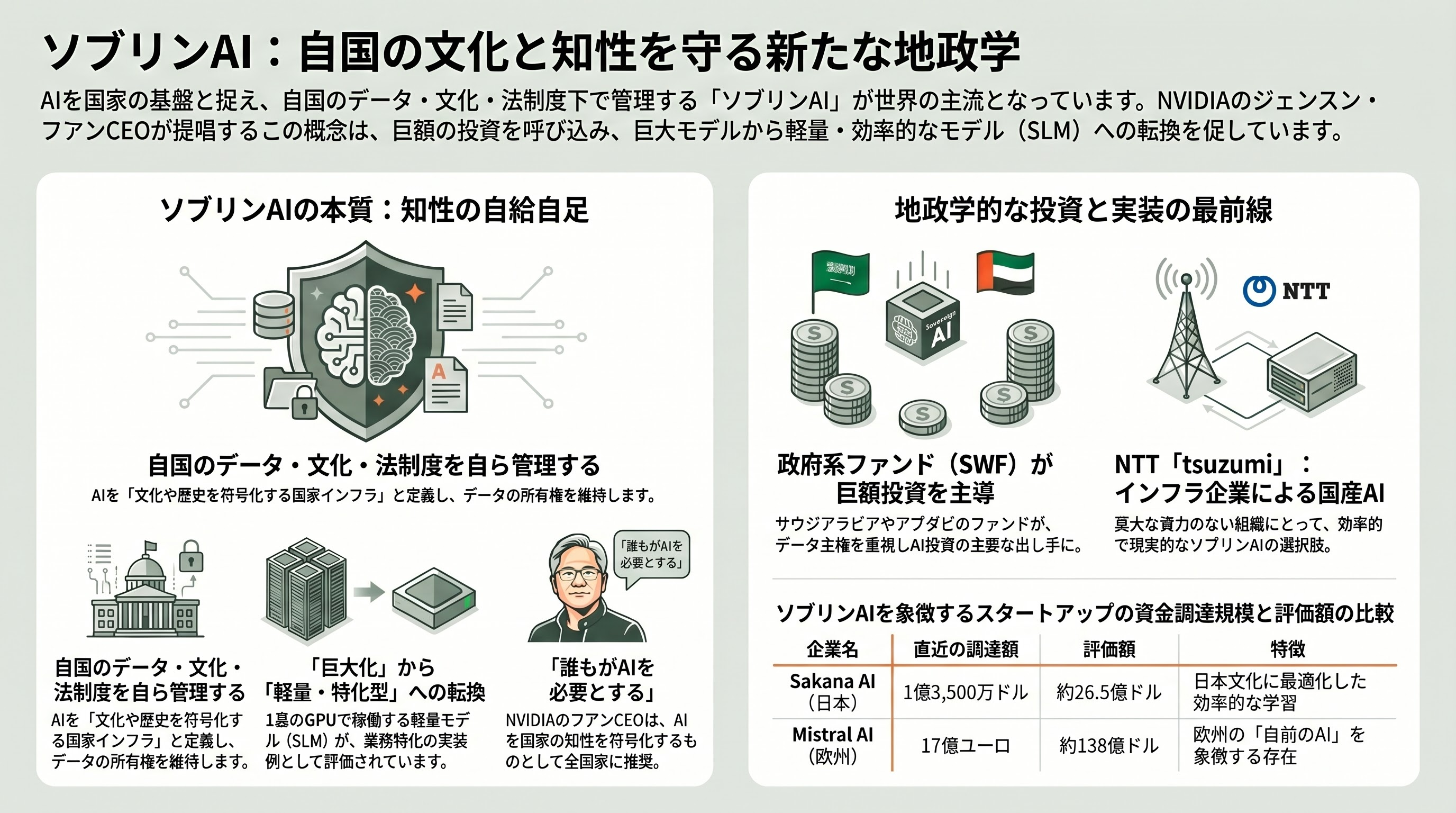 NTTの純国産AI tsuzumi 2、tsuzumi 2 Visionモデルのすべて - シリコンバレーと世界はどう見ているか ― 「ソブリンAI」という地政学 - 章扉