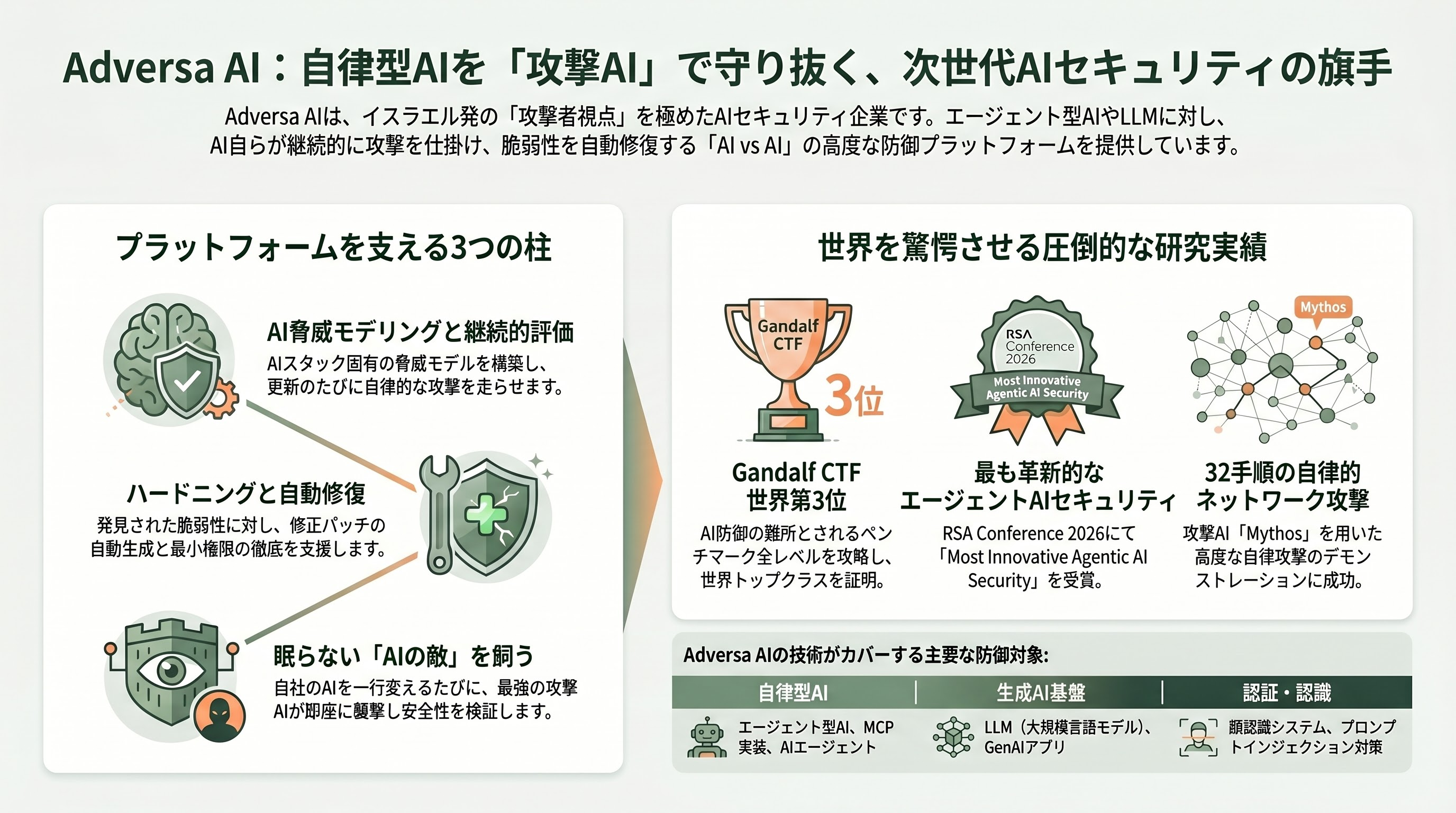 Mythosへの備え。自立型レッドチーミング、Cisco Robust Intelligence 、Galileo、Adversa AI 、HackerOne AI Red Teaming - Adversa AI — テルアビブ発、AIを破るAIで世界トップクラス - 章扉