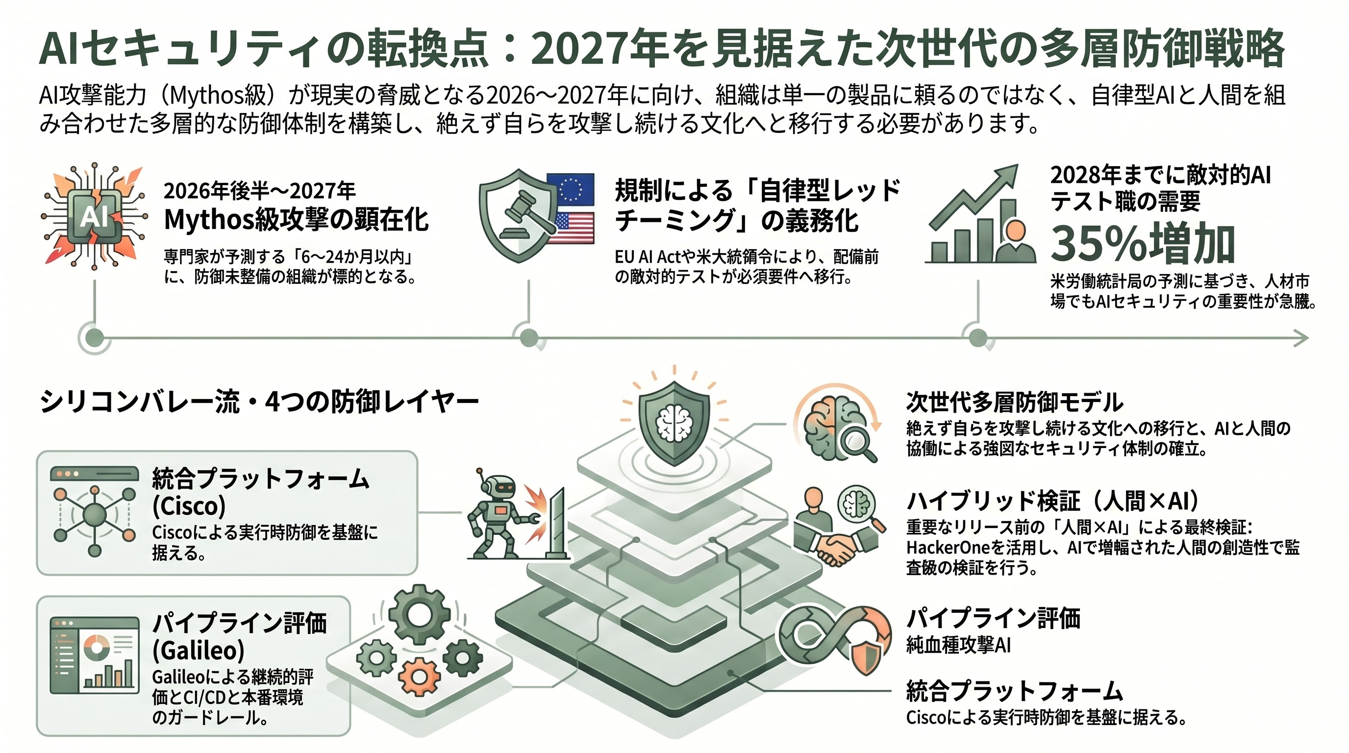 Mythosへの備え。自立型レッドチーミング、Cisco Robust Intelligence 、Galileo、Adversa AI 、HackerOne AI Red Teaming - これから何が、いつ起きるのか — シリコンバレーからの視点 - 章扉