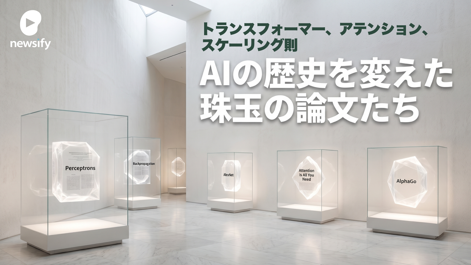 DeepMind、OpenAIからAnthropicへ。AIの歴史を変えた珠玉の論文たち