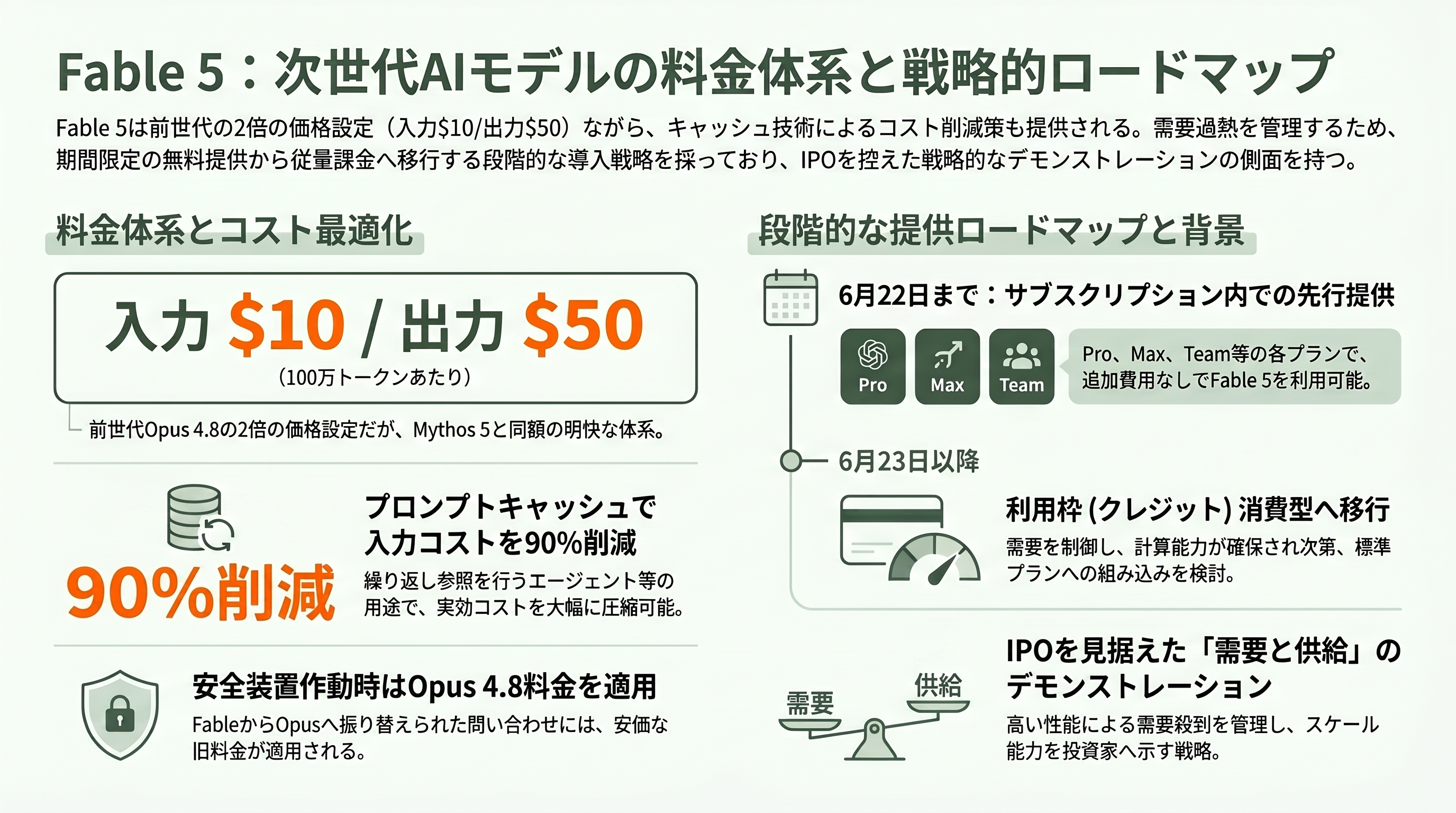 Claude Codeの最新モデル公開。Mythos 5とFable 5とは - Fable 5の料金体系と今後 - 章扉