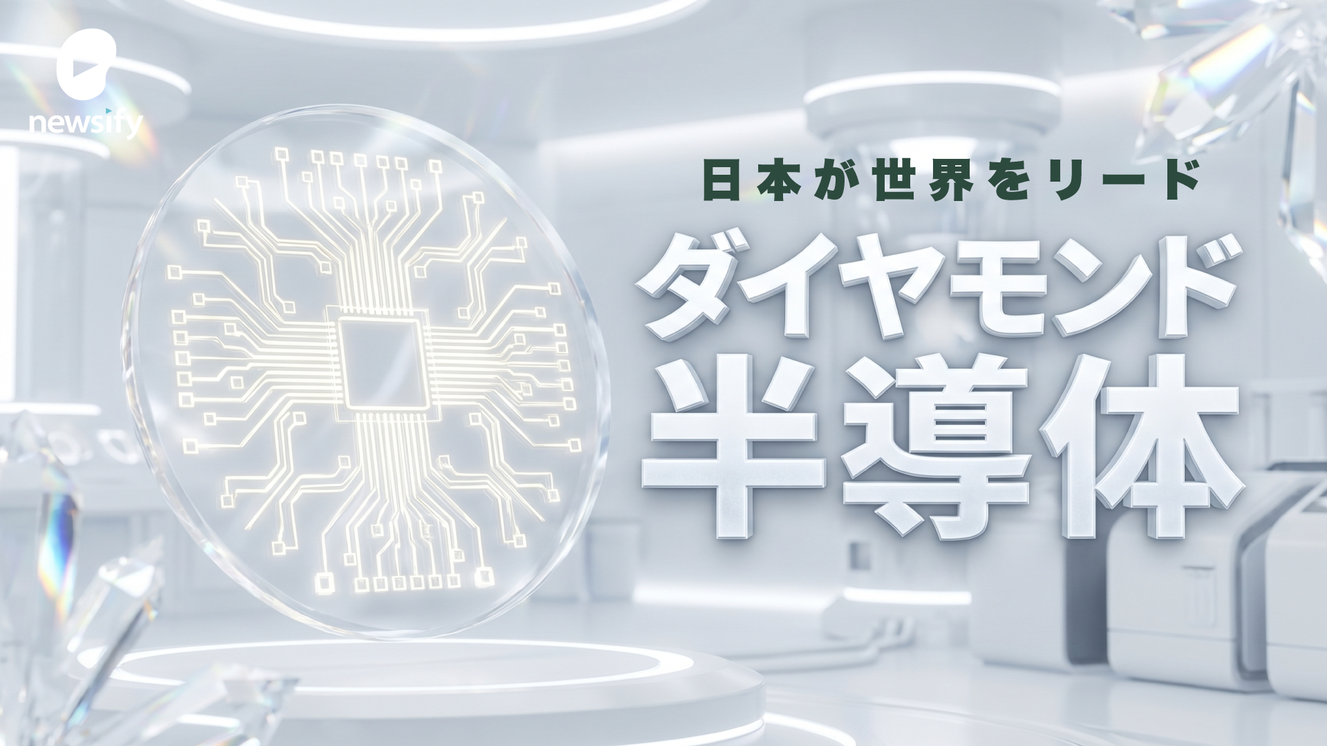 シリコンの限界を突破する究極の半導体、日本が世界をリードするダイヤモンド半導体