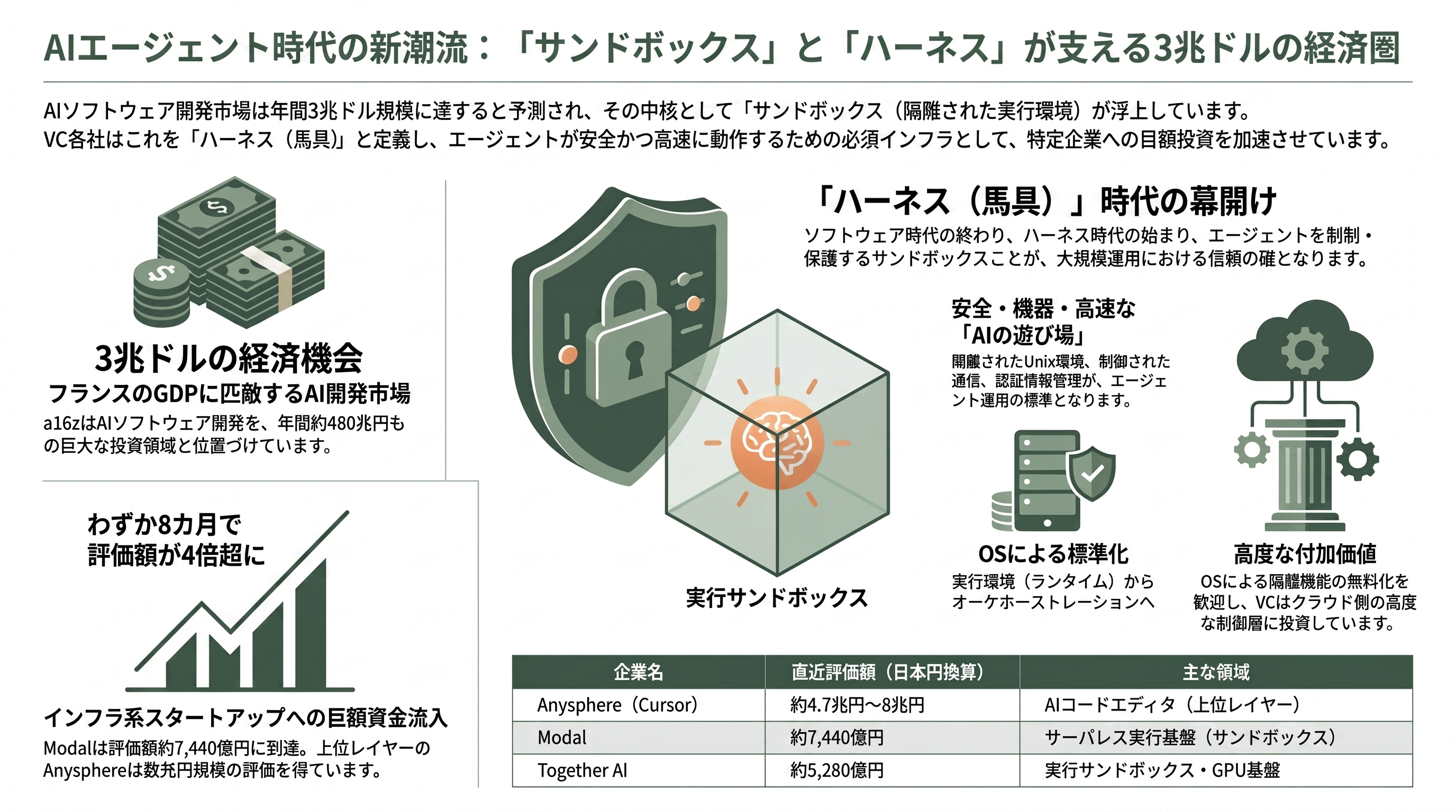 AI時代に向け、AppleとMicrosoftがLinuxコンテナを相次いで発表。Container machine (Mac)とWSL containers(Windows) - シリコンバレーVCの視点 — サンドボックスは「AI開発スタックの重要部品」 - 章扉