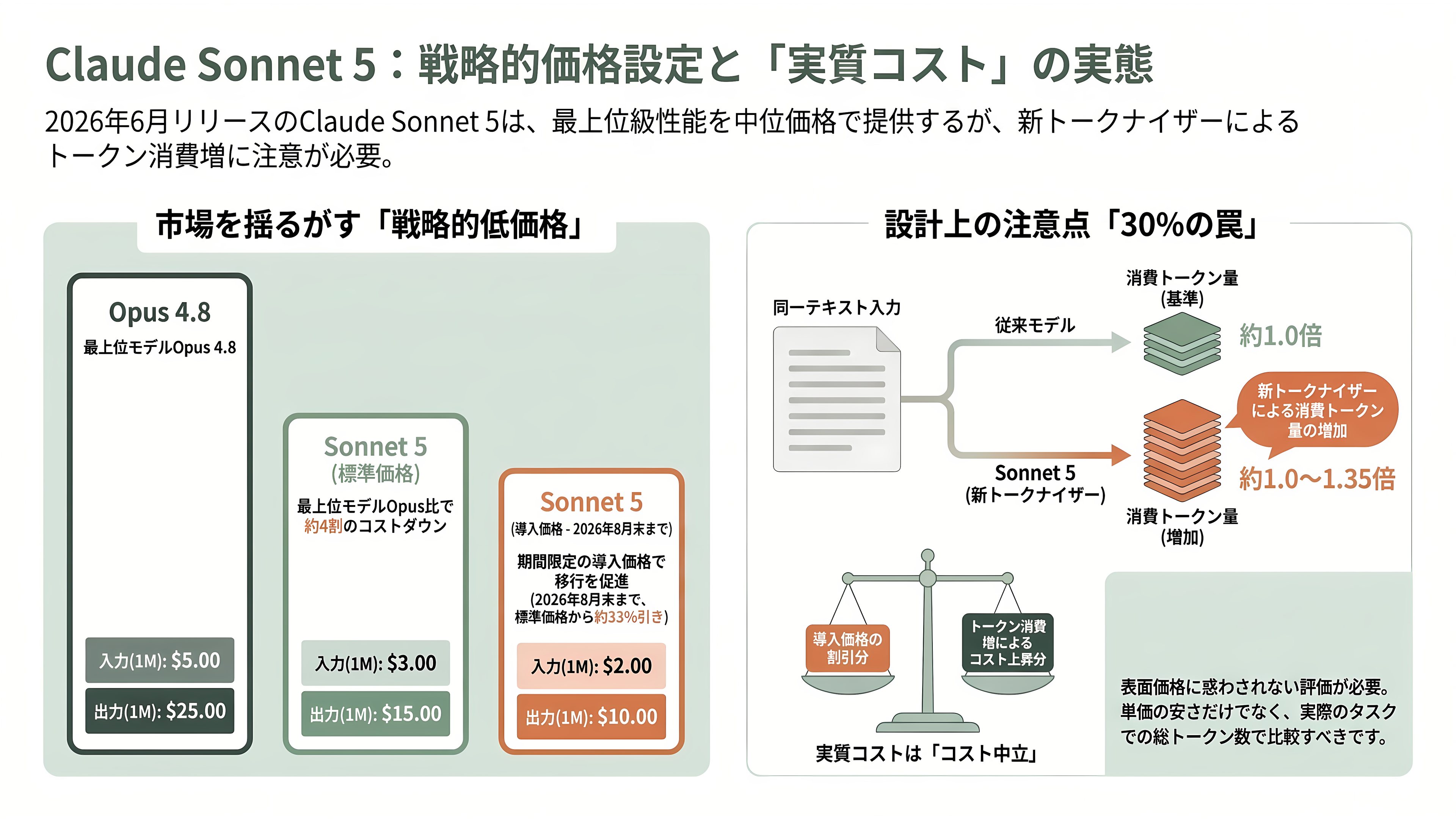 Claude Sonnet 5リリース - リリースの要点と「安さ」の設計 - 章扉