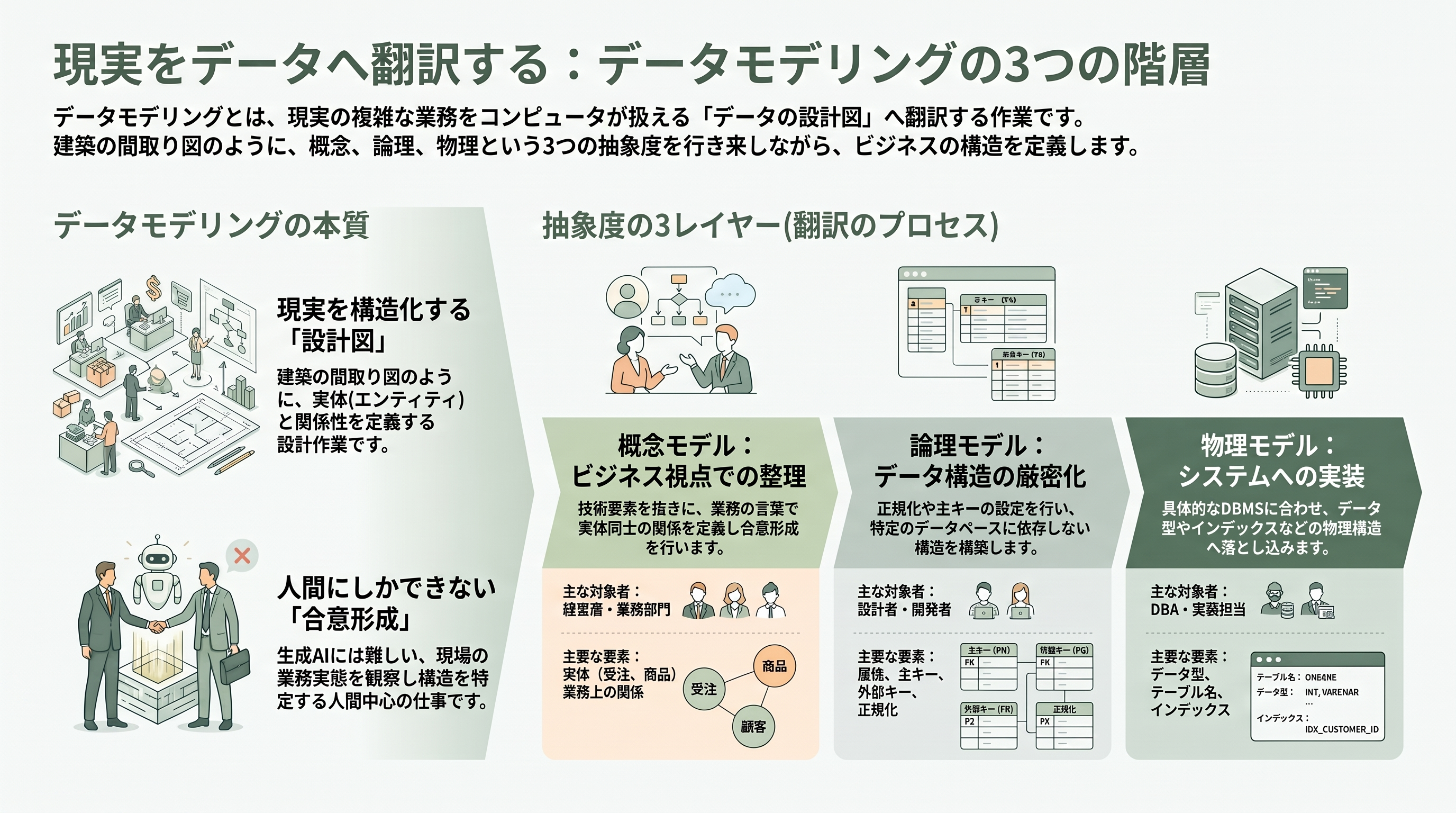 FDEの必須スキル、データモデリングの基礎を徹底的に再考する - データモデリングとは何か——現実をデータ構造へ翻訳する営み - 章扉