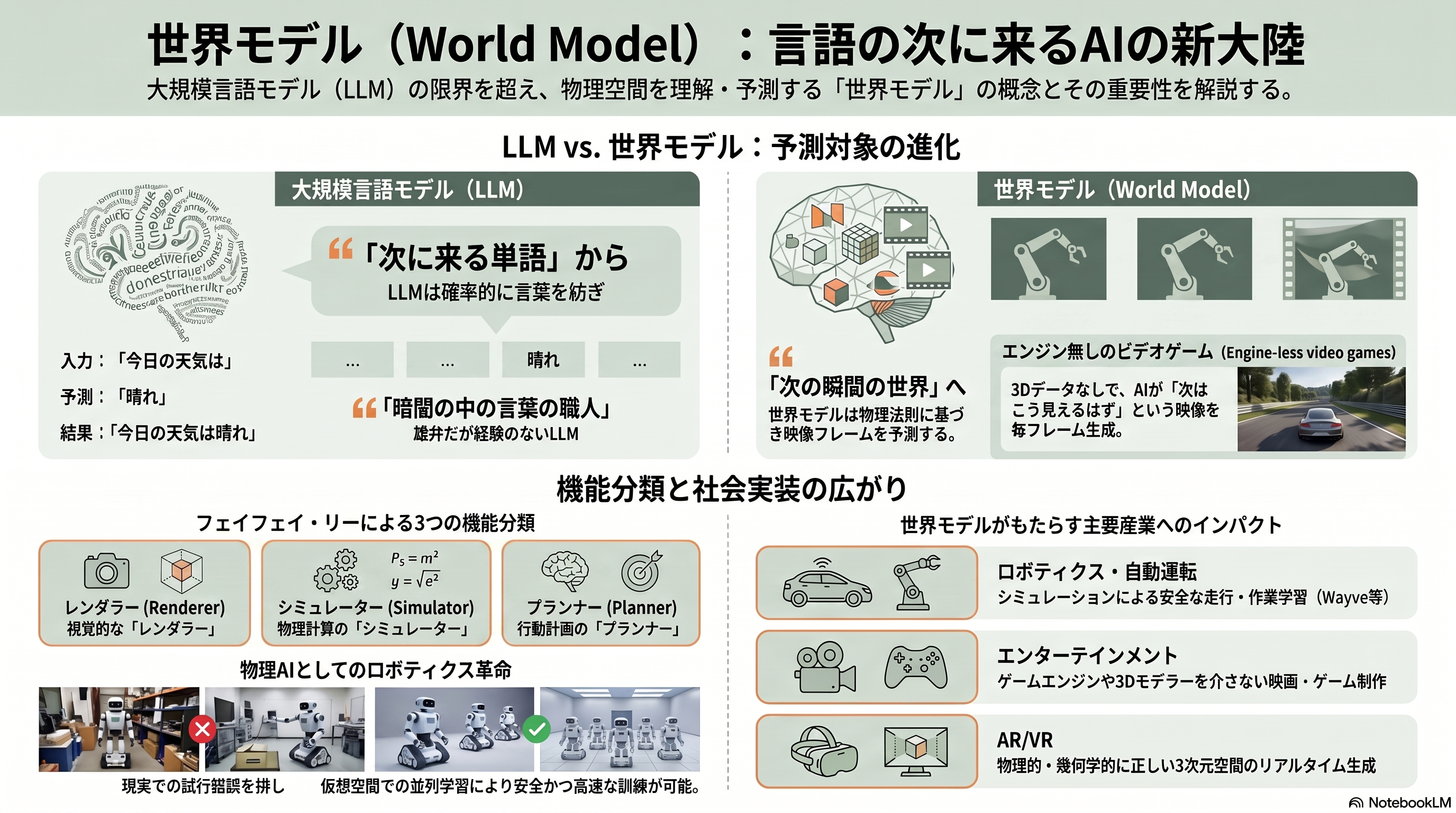 World Model(世界モデル)のOdyssey、シリーズBで310億円調達 - 「世界モデル」とは何か — 言葉の次に来るAIの新大陸 - 章扉