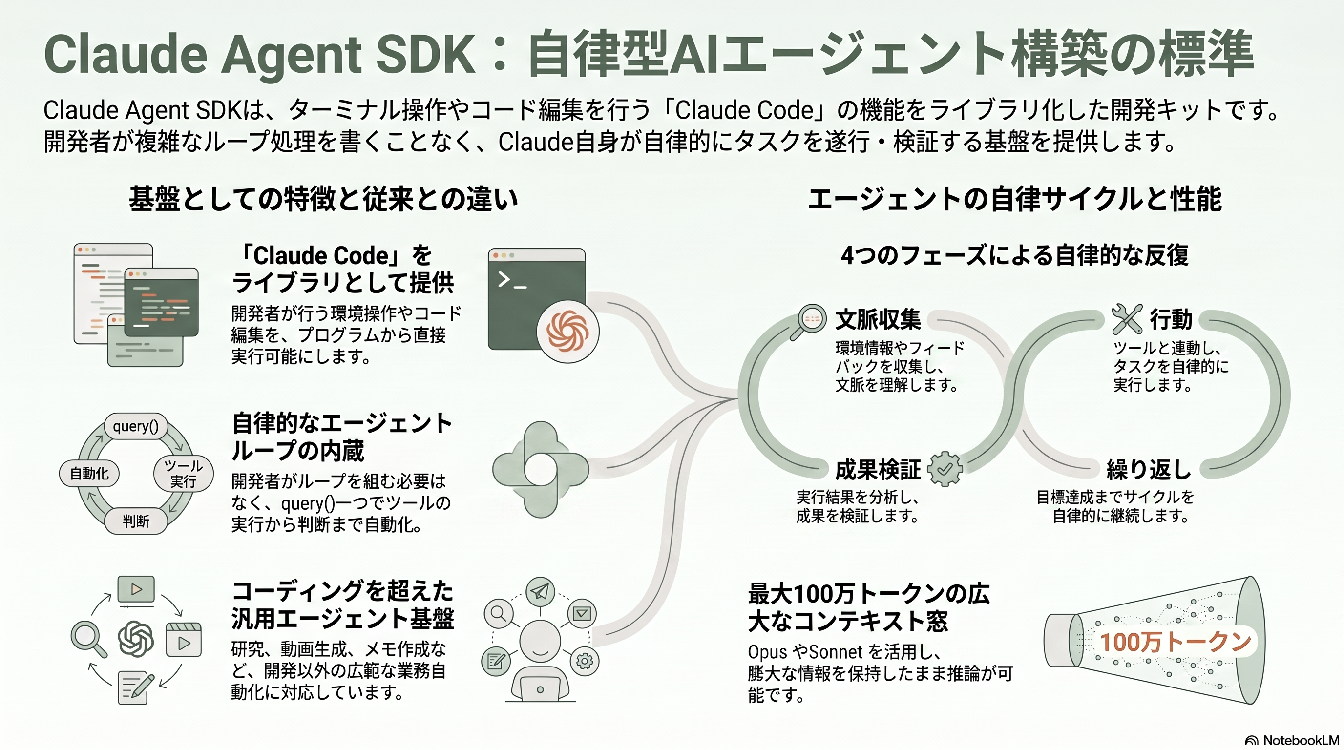 徹底解剖、Claude Agent SDK(旧称:Claude Code SDK)の機能詳細 - Claude Agent SDKとは何か - 章扉