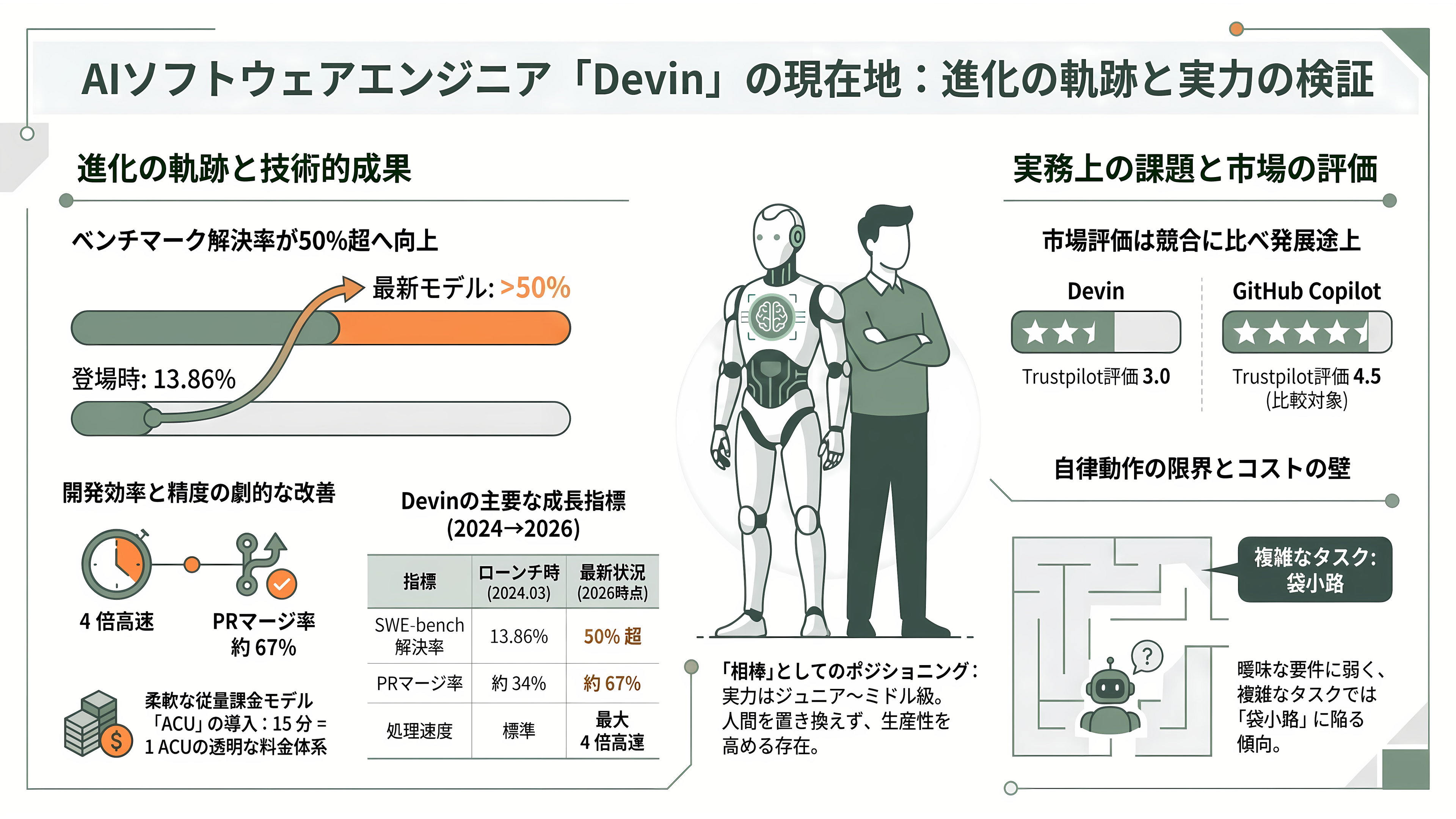 Windsurf、DevinのAIコーディングのCognition AI CEO Scott Wu(スコット・ウー)、シリーズDで10億ドル(約1,600億円)調達 - Devin — 「世界初のAIソフトウェアエンジニア」の強みと課題 - 章扉