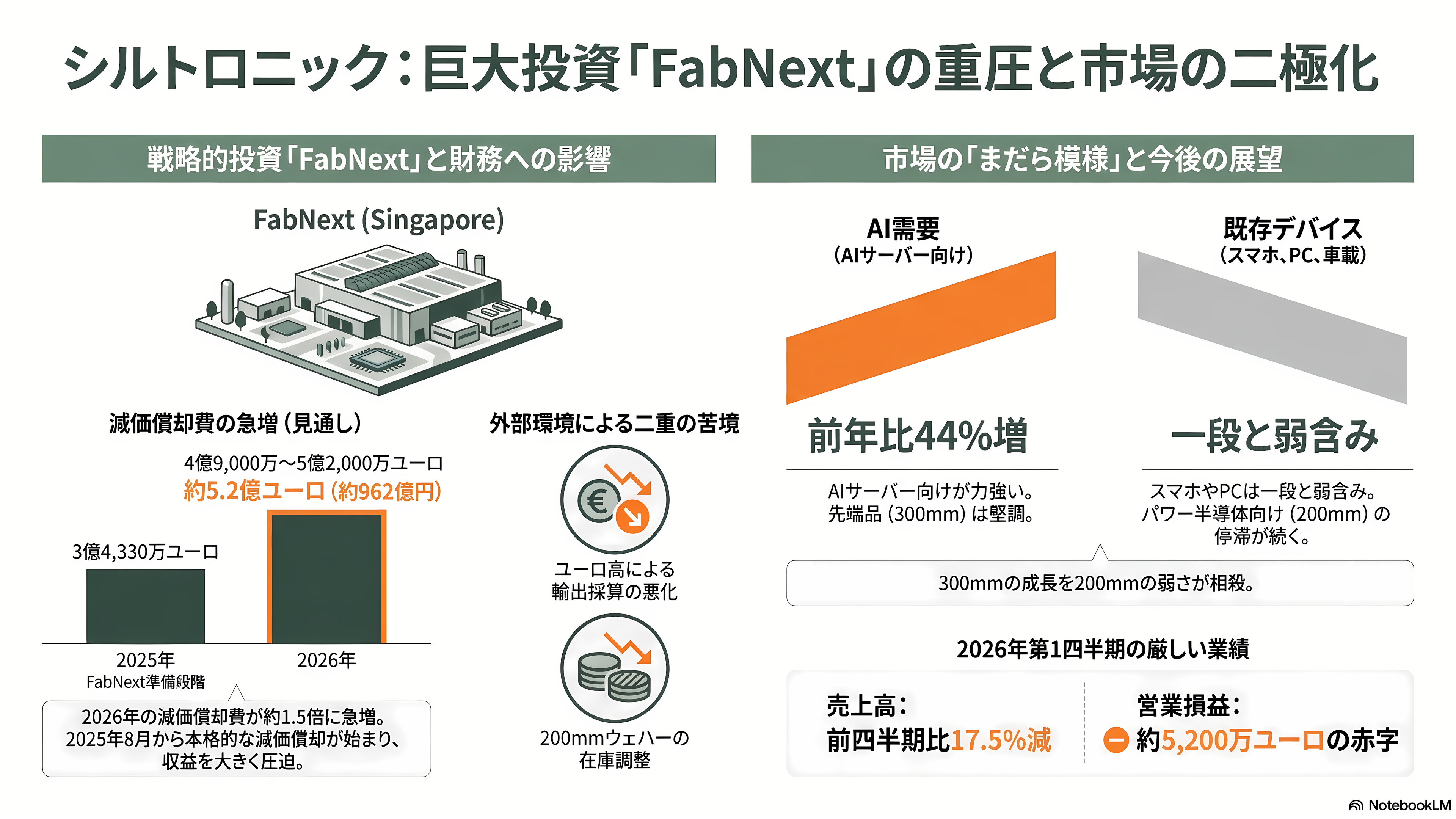 シリコンウェハーで世界トップシェア 信越化学工業(4063)、SUMCO (3436)、台湾グローバルウェハーズ、韓国SKシルトロン、ドイツシルトロニック - ドイツ・シルトロニック──ワッカーの系譜とFabNextの重み - 章扉
