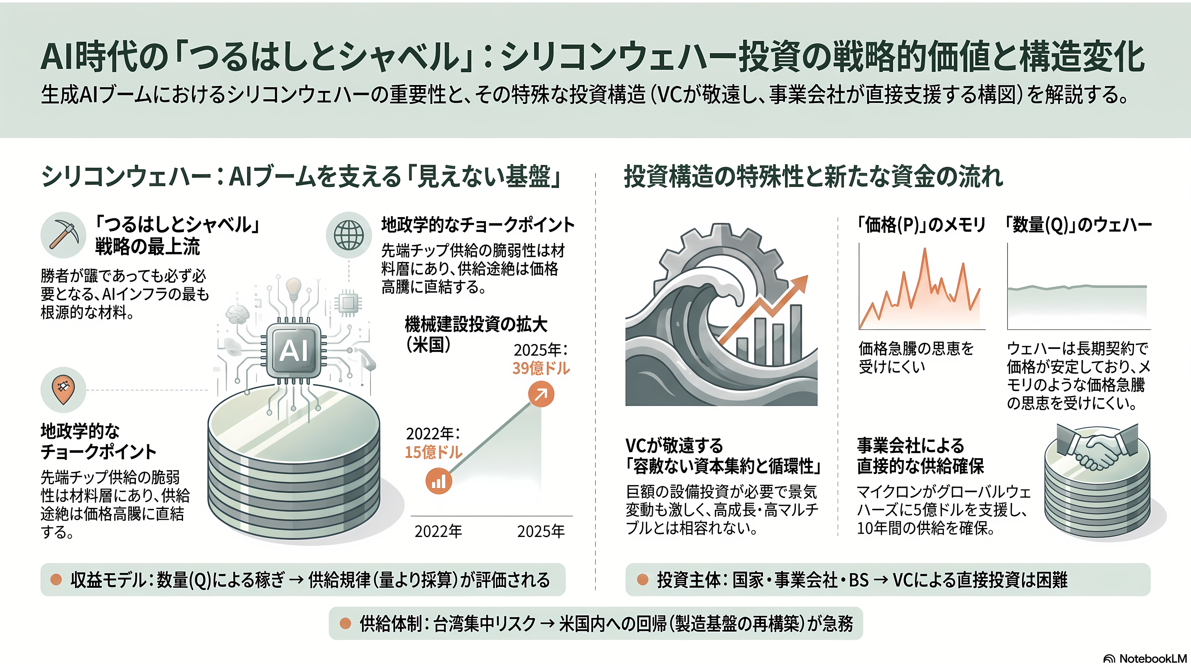 シリコンウェハーで世界トップシェア 信越化学工業(4063)、SUMCO (3436)、台湾グローバルウェハーズ、韓国SKシルトロン、ドイツシルトロニック - シリコンバレーのVCはシリコンウェハーをどう見るか - 章扉