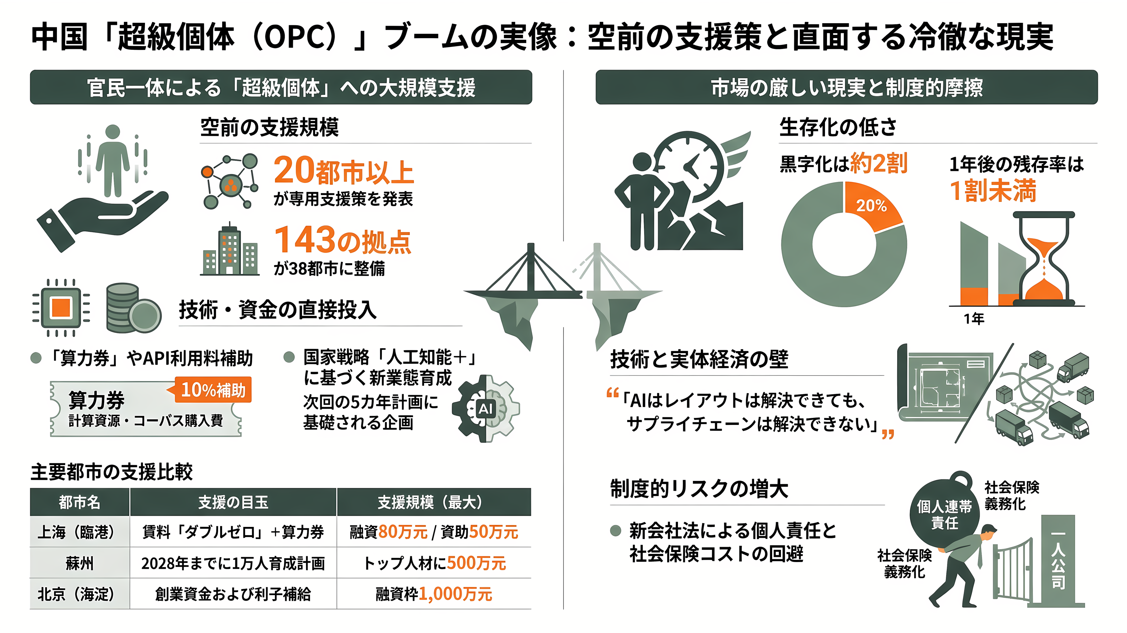 拡がるソロプレナーと、中国で流行「ひとり会社・一人公司(OPC)」とは - 官民挙げての「超級個体」支援と、その裏の冷や水 - 章扉