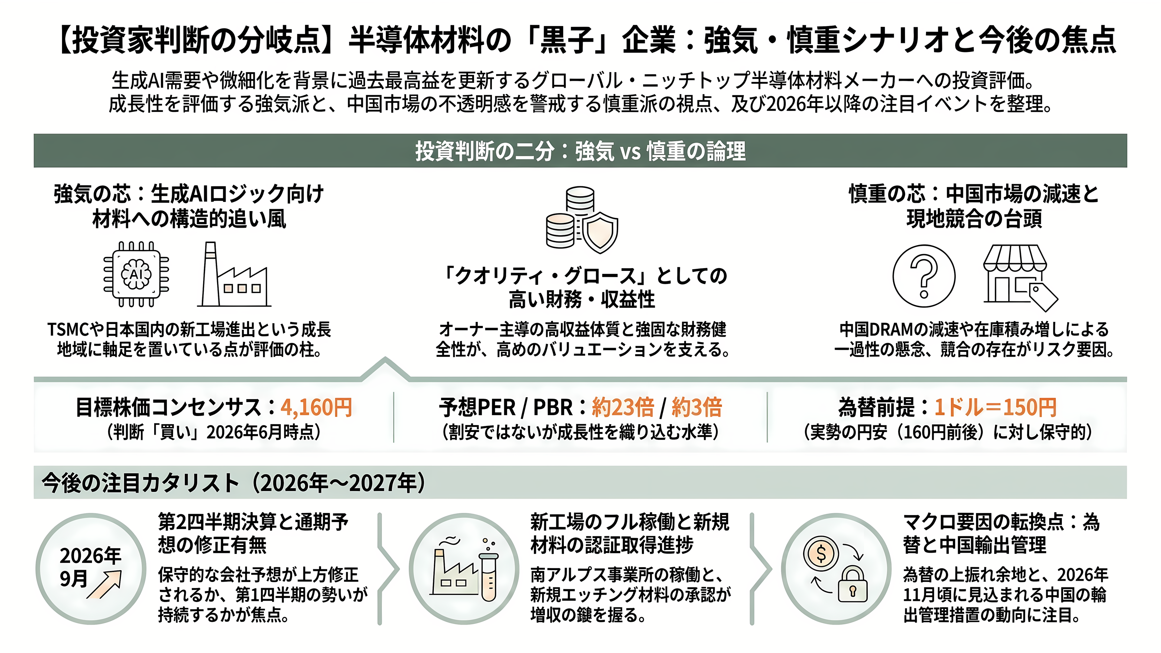 超高純度化学材料の開発・製造、トリケミカル研究所（4369） - 投資家はどう見るか——評価、強気と慎重の分岐点、今後のカタリスト - 章扉