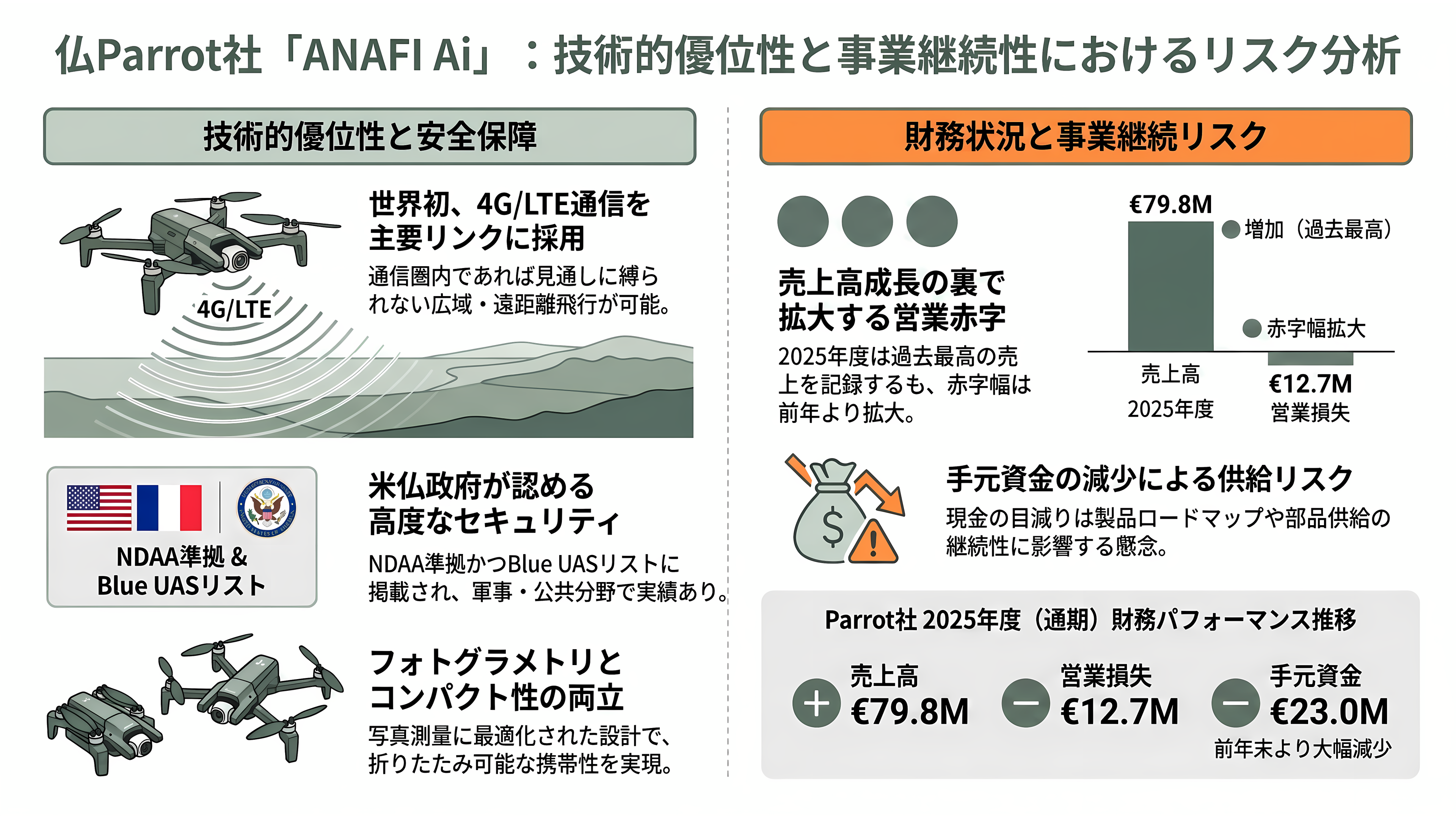 NTT e-Droneの農業用ドローンAC101 connect、 AC102と欧米パートナー製Skydio X10 / Skydio 2+、ELIOS 3、ANAFI Ai - 欧米パートナー製③──仏ParrotのLTEドローン ANAFI Ai - 章扉