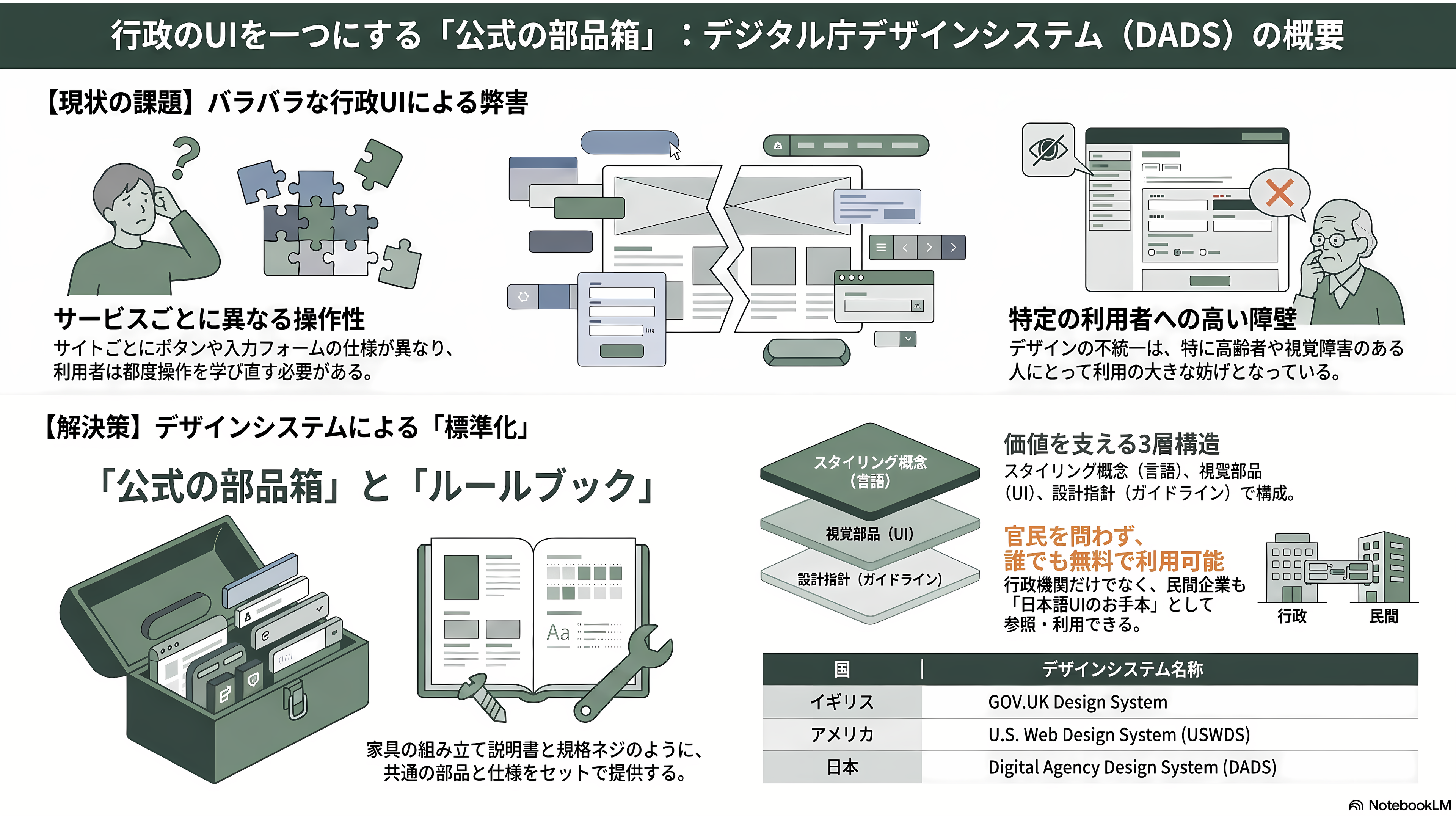 デジタル庁デザインシステムβ版とは - 行政のUIを一つにする「公式の部品箱」――デジタル庁デザインシステムβ版とは何か - 章扉