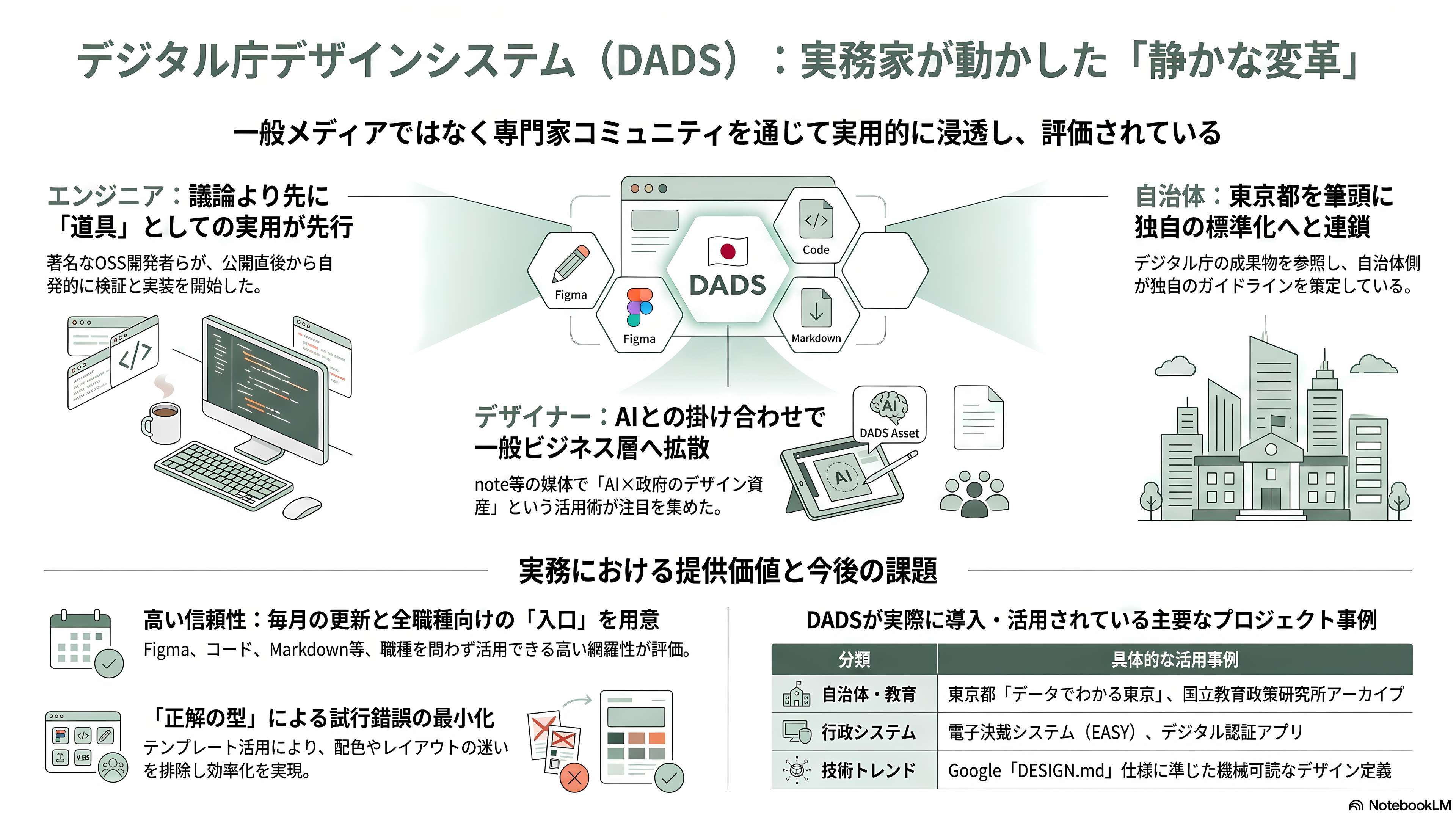 デジタル庁デザインシステムβ版とは - 技術者・デザイナー・各メディアはどう報じているか - 章扉