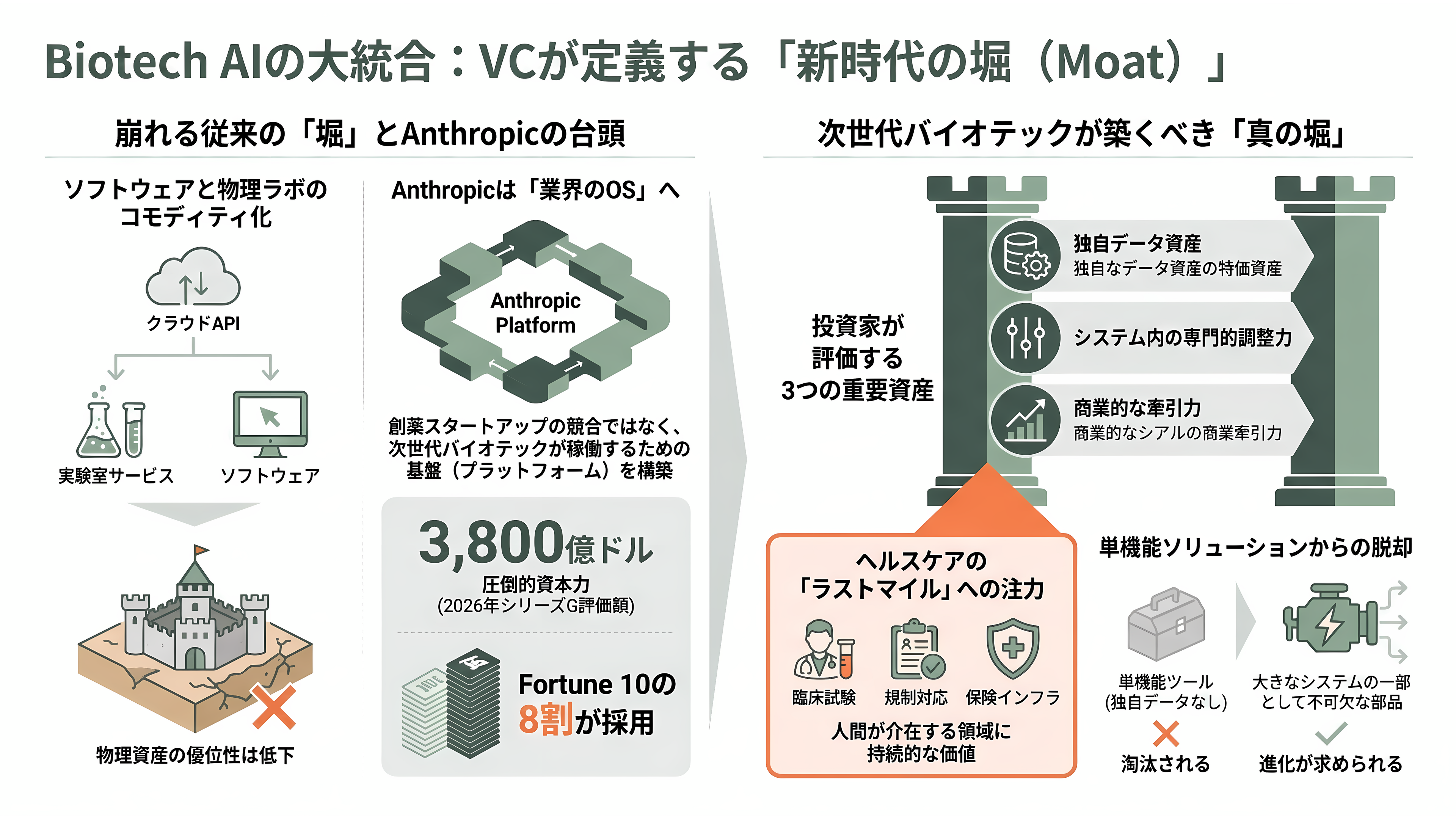 科学研究に特化したAIワークベンチ、Claude Science(クロード・サイエンス) - シリコンバレーVCの視点 — 「biotech AIの大統合」を読む - 章扉