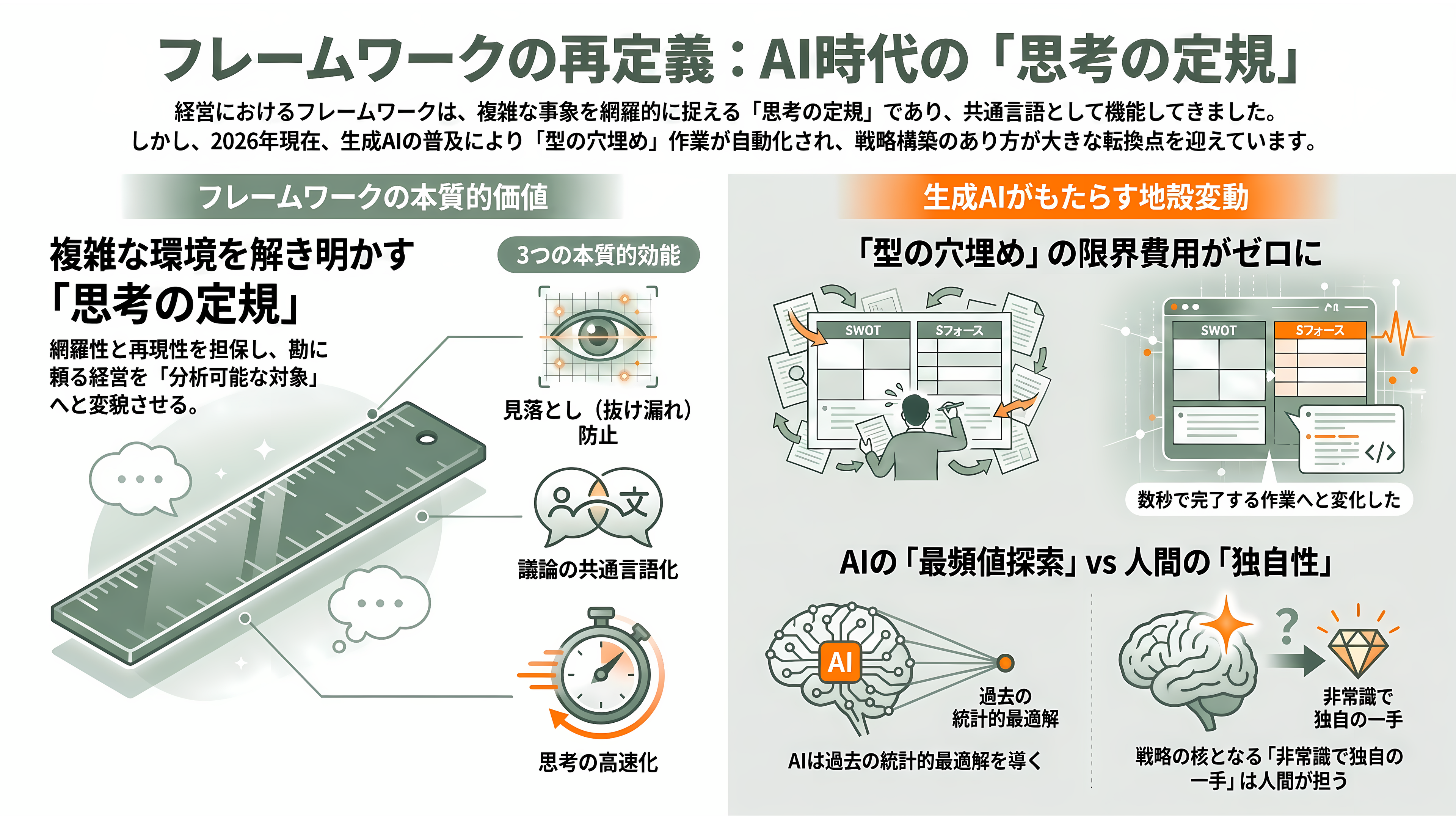 コンサルツール大全 PEST分析、5 Force、4P、3C、VRIO、成長マトリクス、戦略キャンパス、PPM、バリューチェーン、7S、MECE、ECRS、BMC - コンサルツール・分析手法とは何か - 章扉