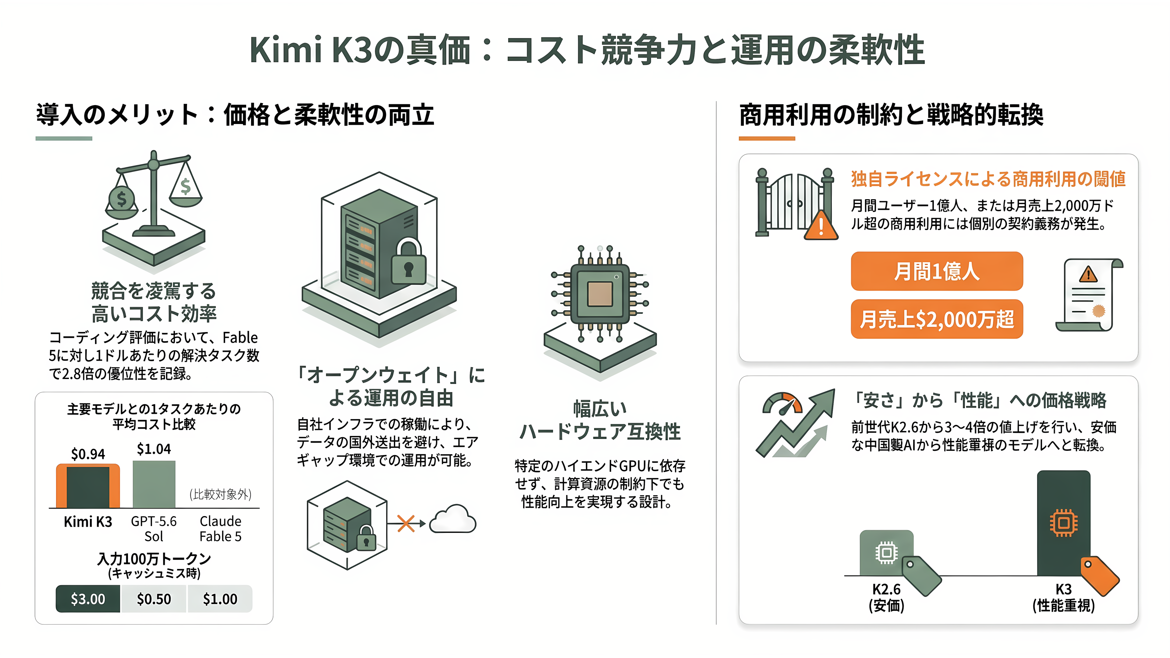 2.8兆パラメータ KIMI K3、Moonshot AI(月之暗面) CEO 楊植麟(Yang Zhilin) - メリットはどこにあるのか──価格、自己ホスティング、そしてライセンスの但し書き - 章扉