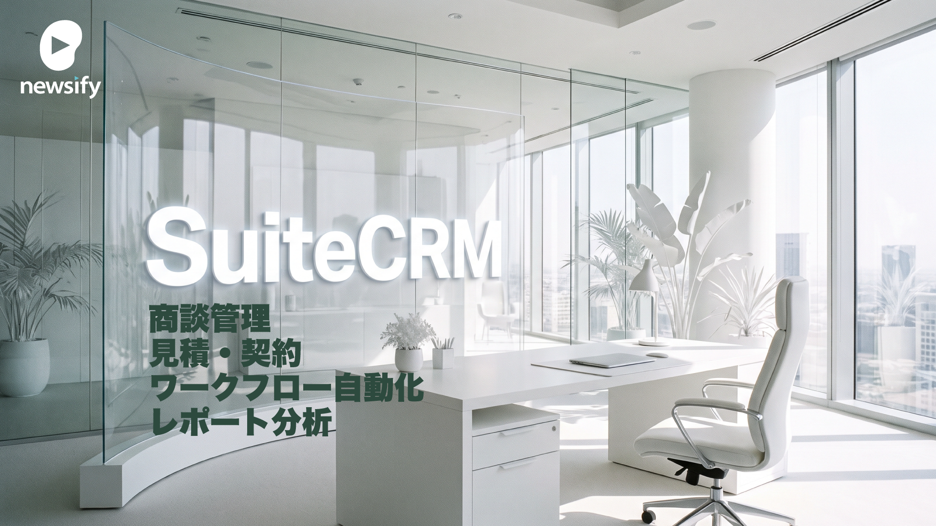 商談管理、見積・契約、ワークフロー自動化、レポート分析まで。SalesforceライクOSSのCRM、SuiteCRMとは