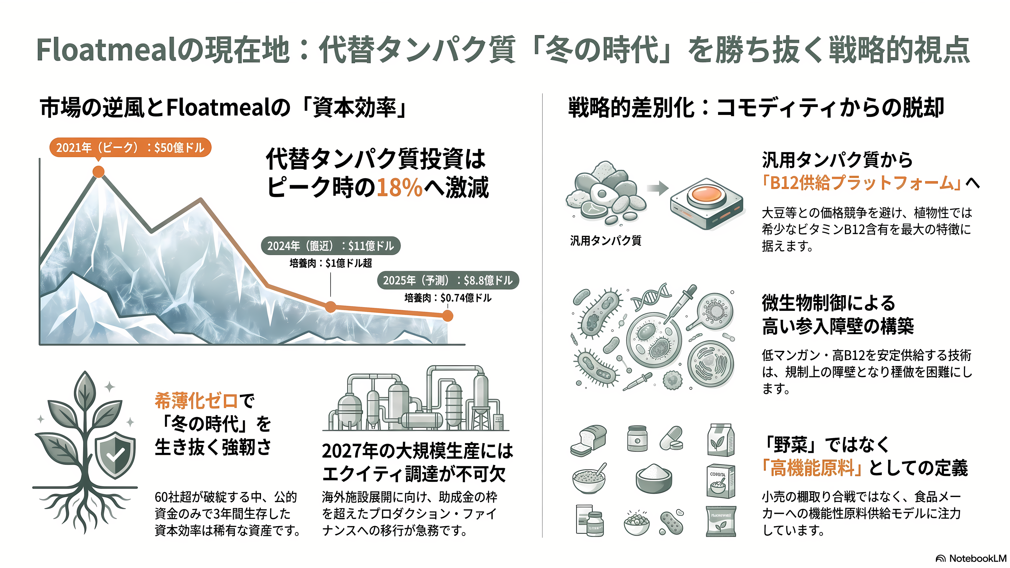 タイ東北部では日常食、タンパク質が豊富なスーパーフード、ウキクサ科ウォルフィア（Wolffia）。北海道大学発のフードテックFloatmeal、NZ生まれの代表北村 もあな - VCと投資家はどう見ているか——シリコンバレーの採点表 - 章扉