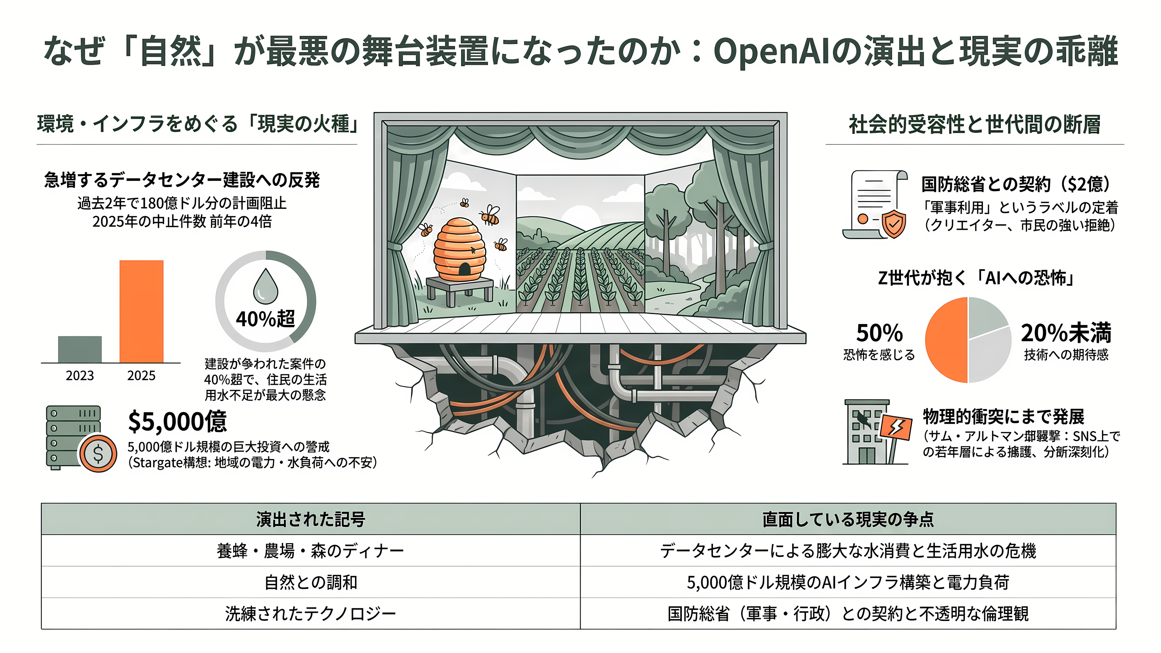 1泊75万円のスイート。超高級リゾートでのOpenAIのインフルエンサー招待イベント「サマー・クラブ(Summer Club)」が大炎上 - なぜ「自然」が最悪の舞台装置になったのか - 章扉
